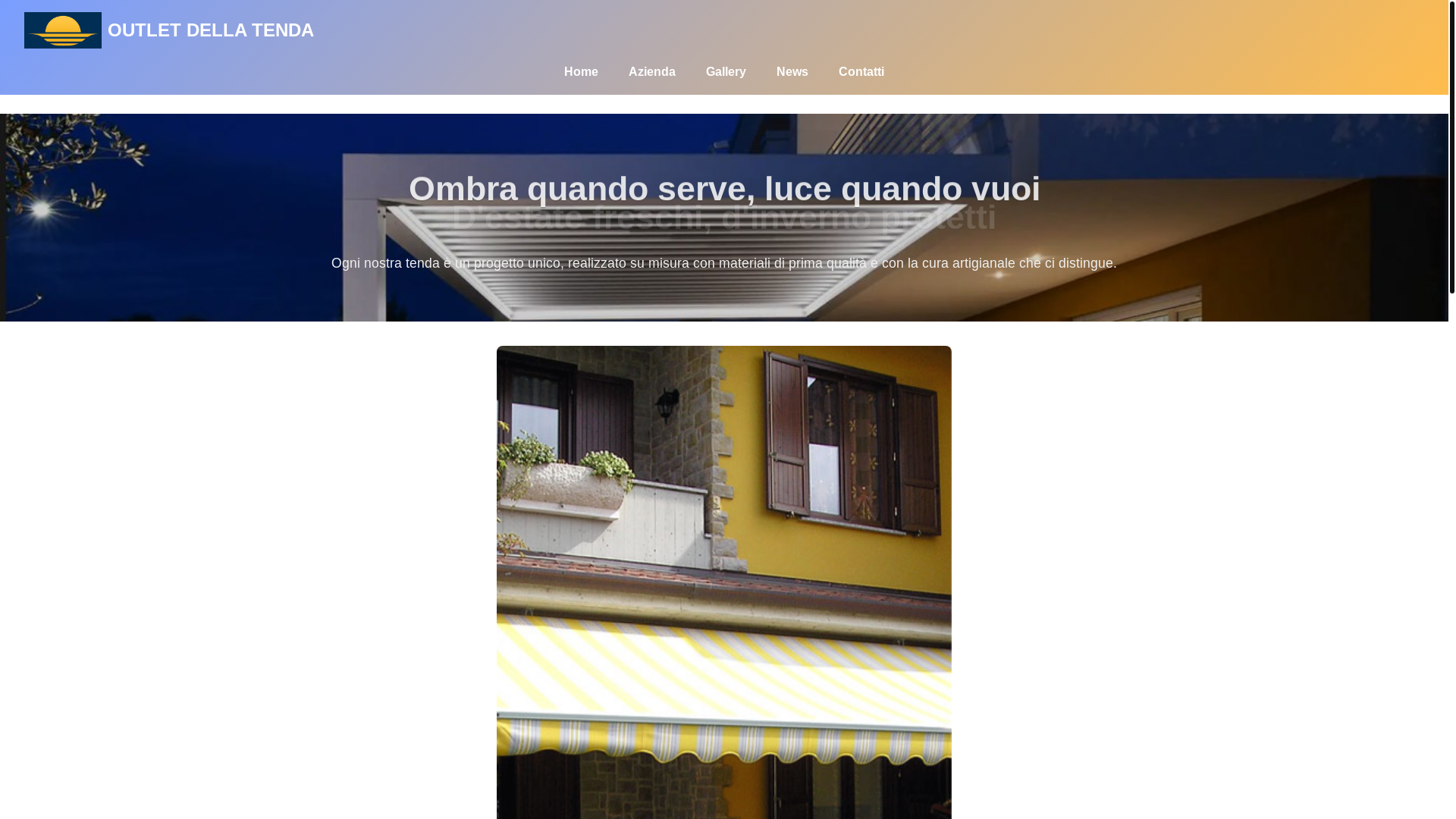 website screenshot of https://outletdellatenda.pages.dev/