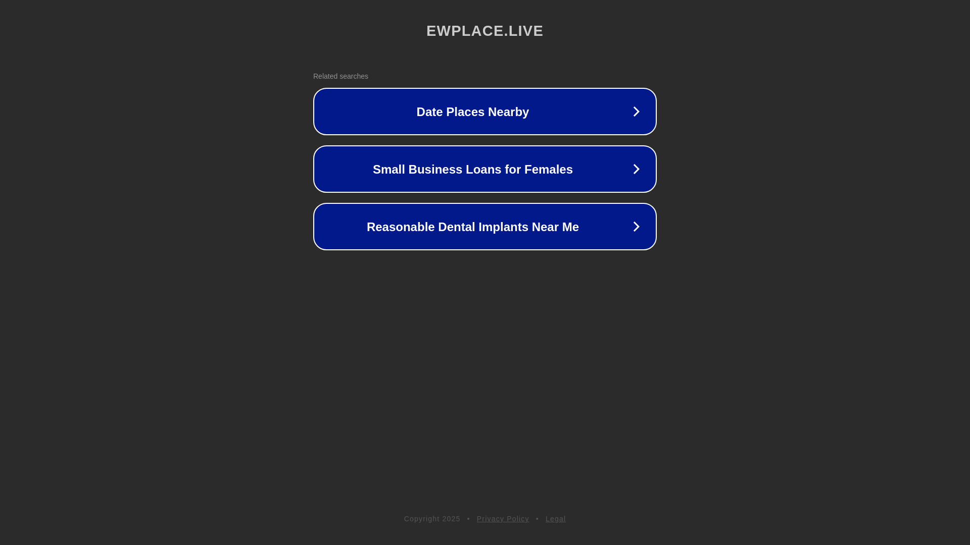 website screenshot of https://ewplace.live/