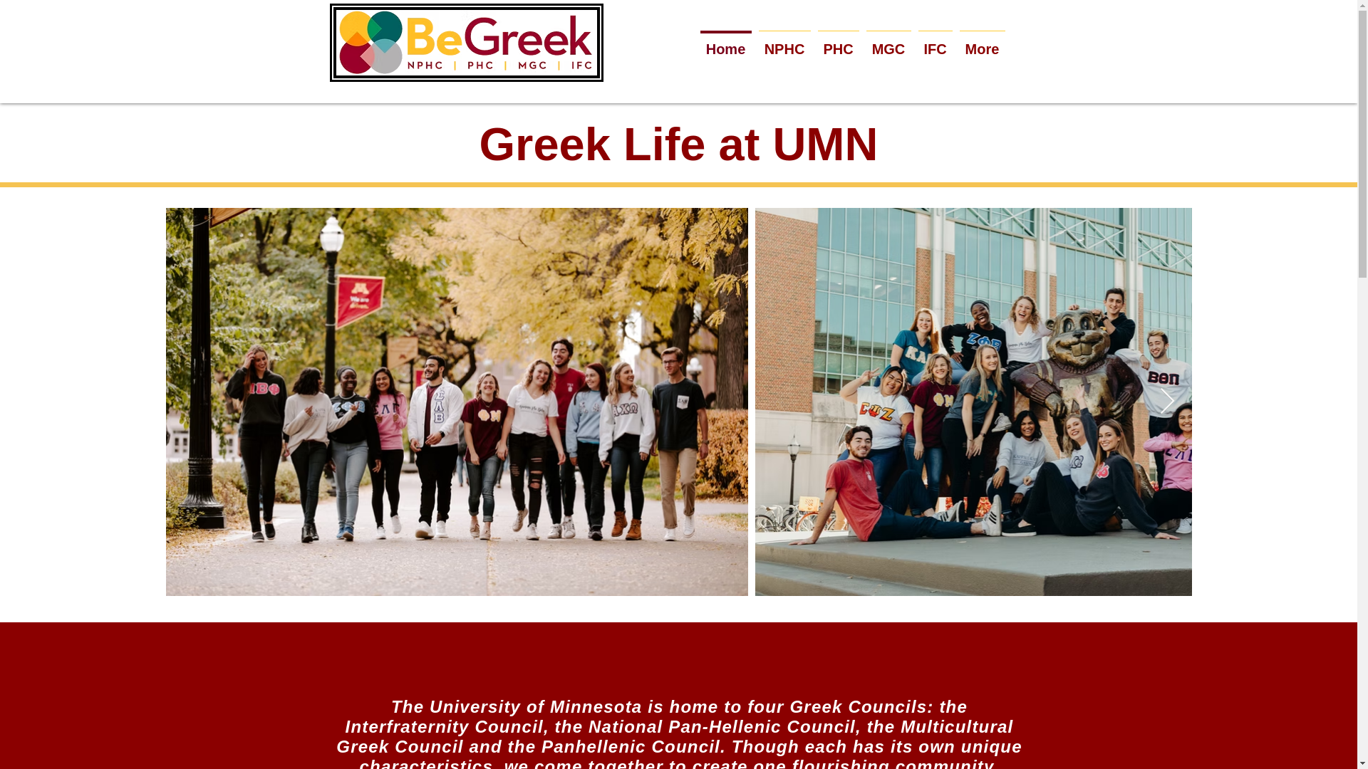 website screenshot of https://begreekumn.com/
