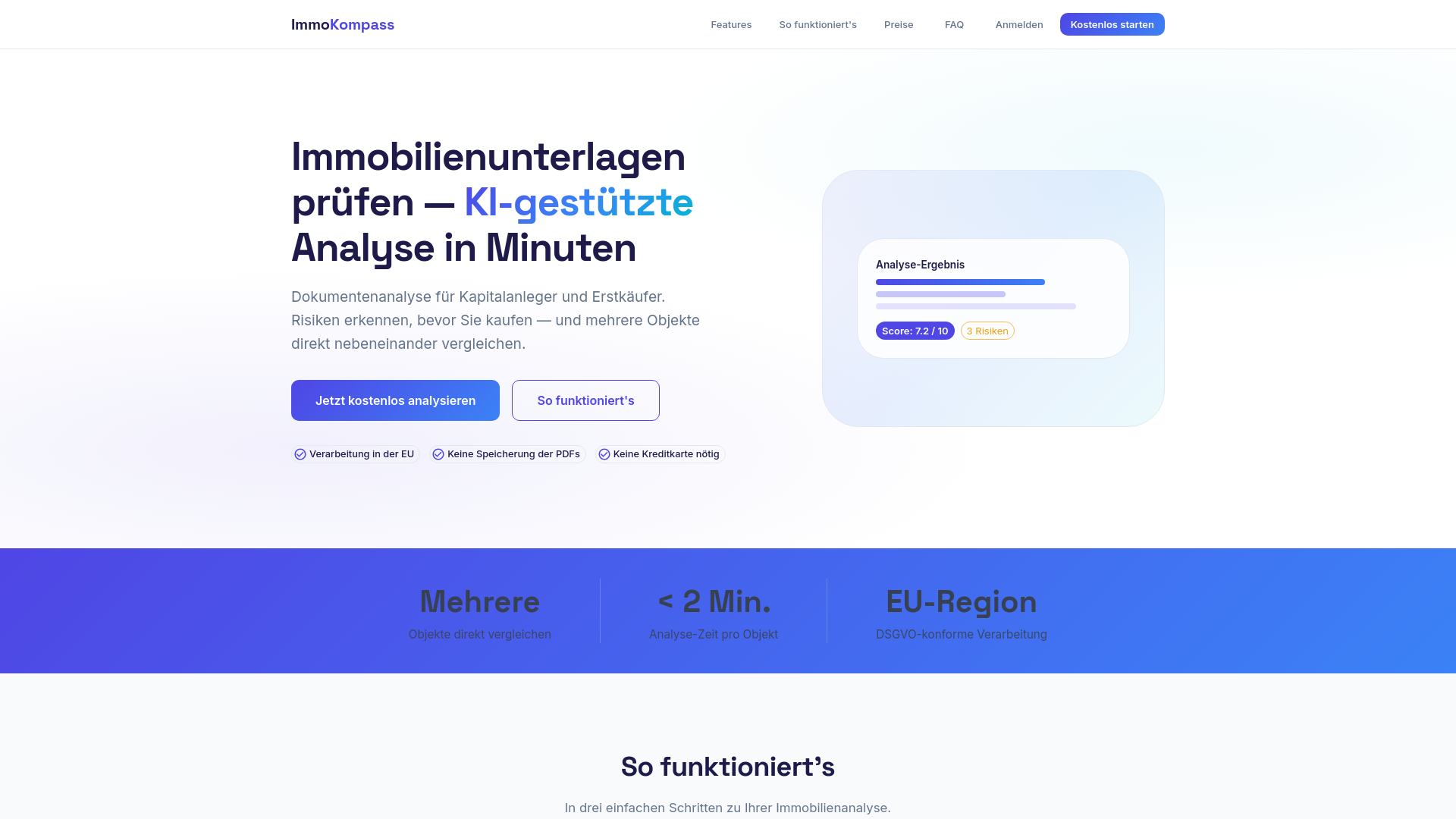 website screenshot of https://immokompass.app/