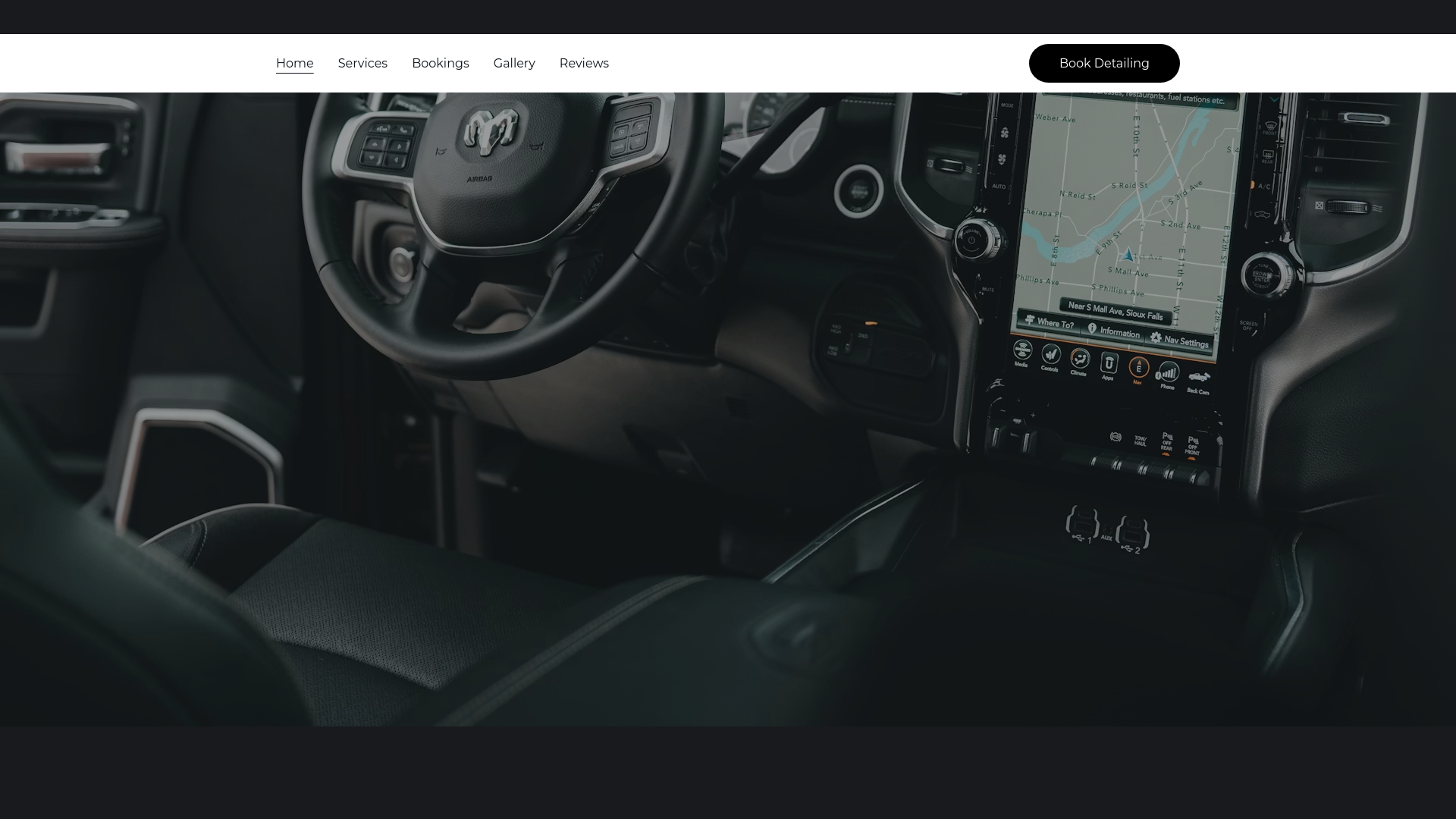 website screenshot of https://velocityautocardetailing.shop/