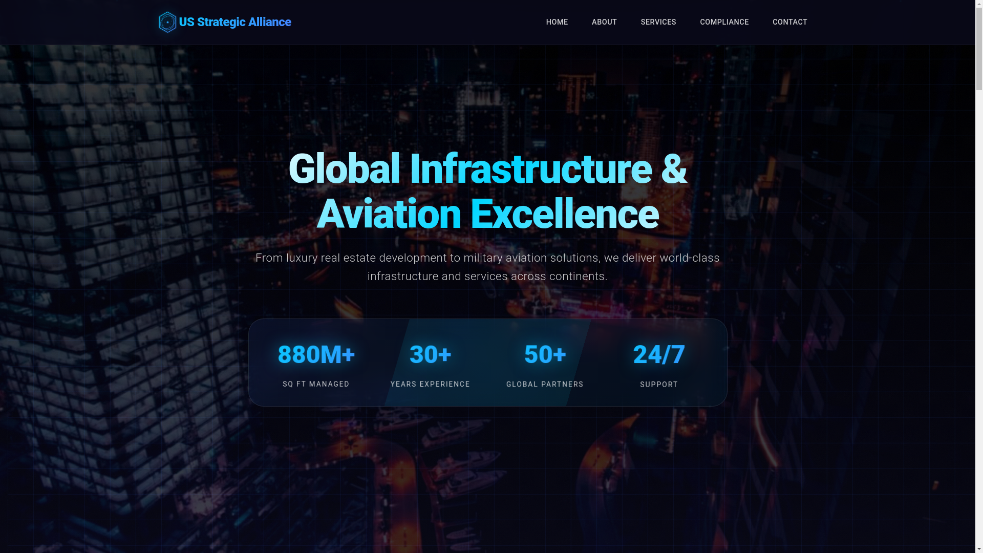website screenshot of https://usstrategicalliance.pages.dev/