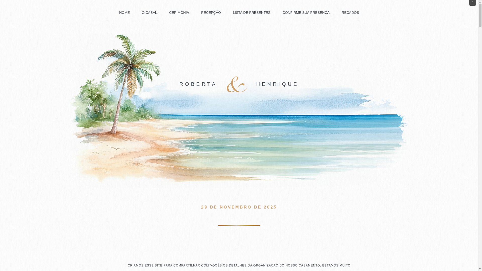 website screenshot of https://robertaehenrique2025.com.br/