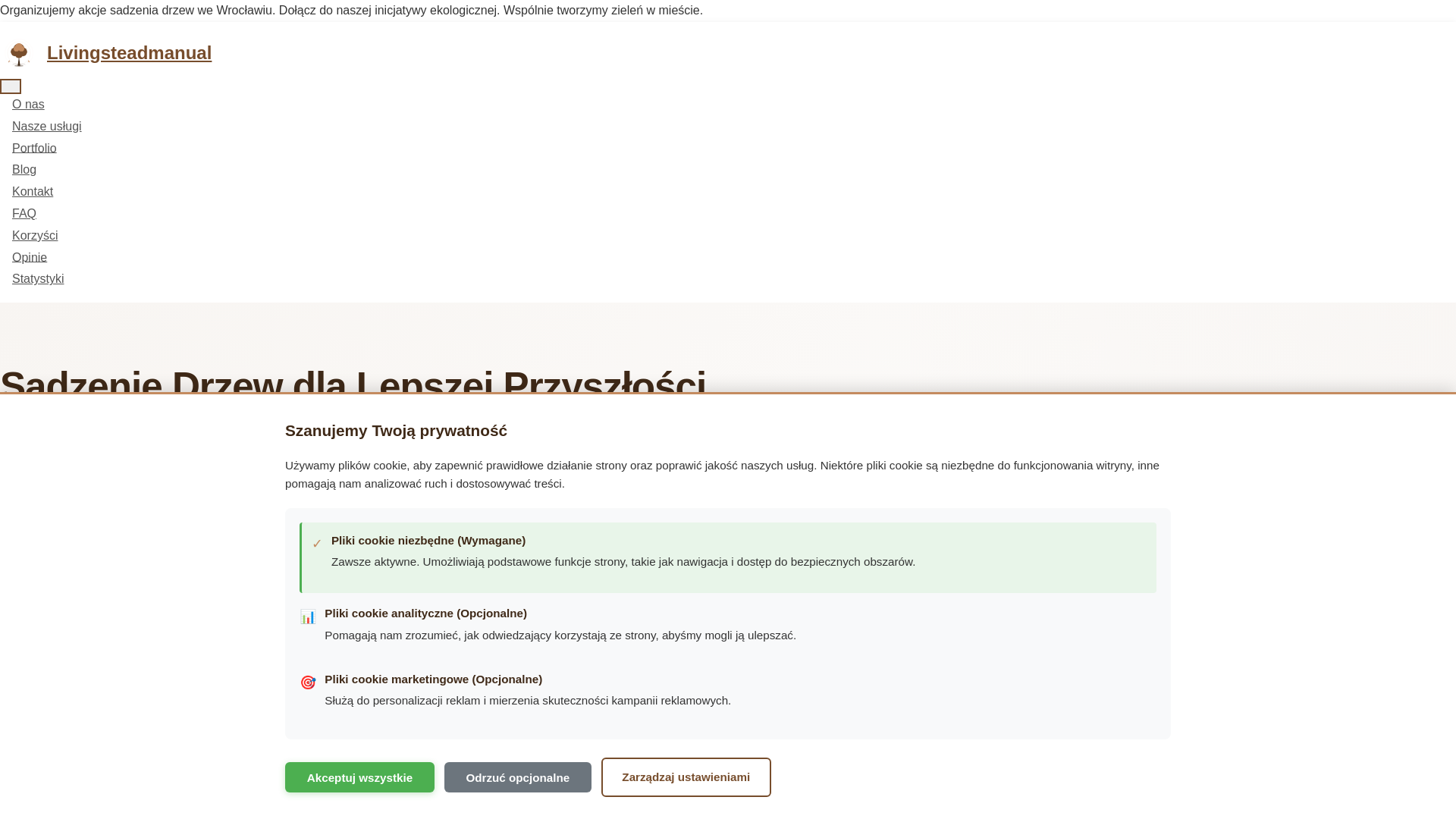 website screenshot of https://livingsteadmanual.pro