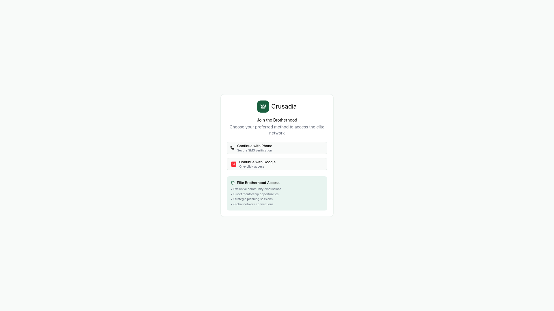 website screenshot of https://testcrusadiahq.com/