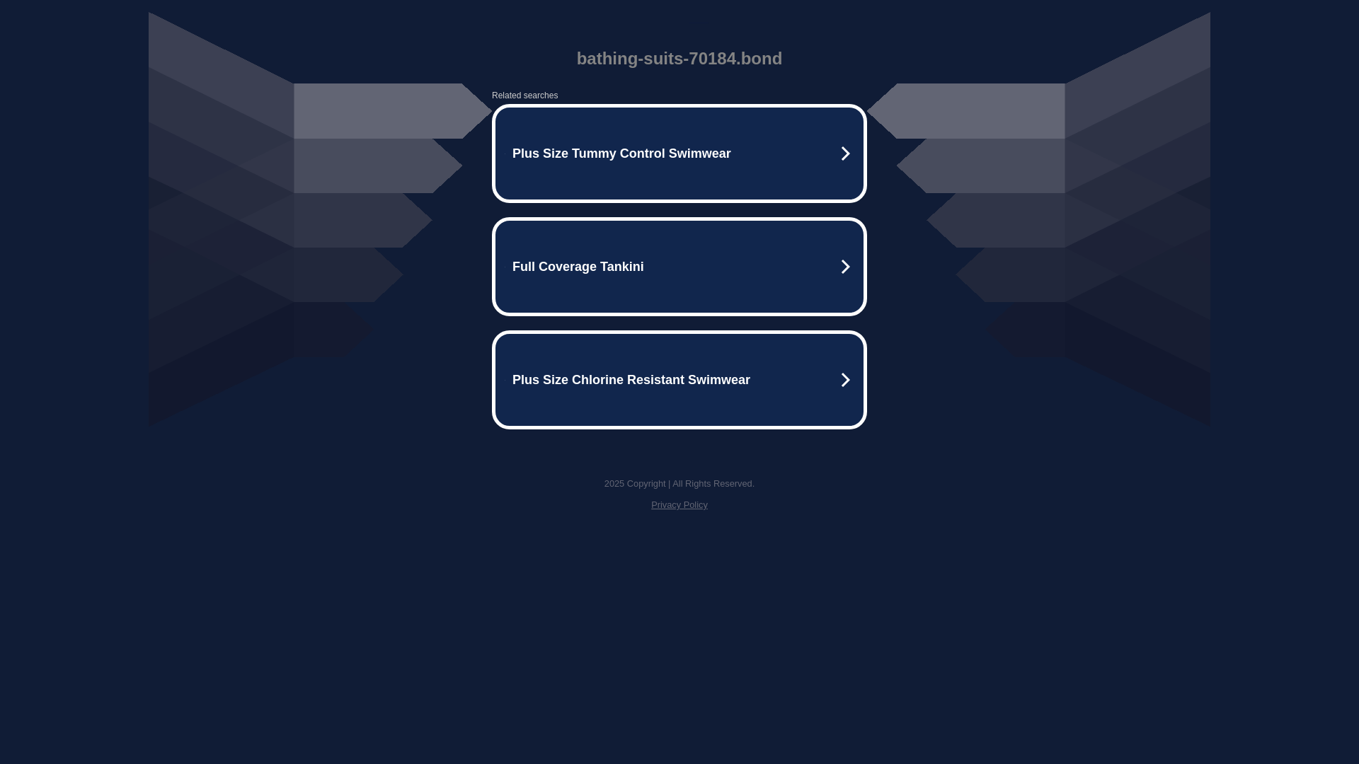 website screenshot of https://bathing-suits-70184.bond/