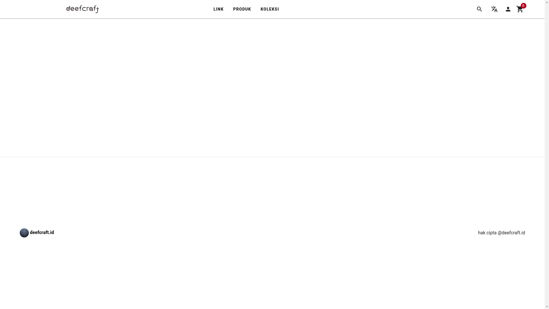 website screenshot of https://ofisialin-deefcraft.pages.dev/