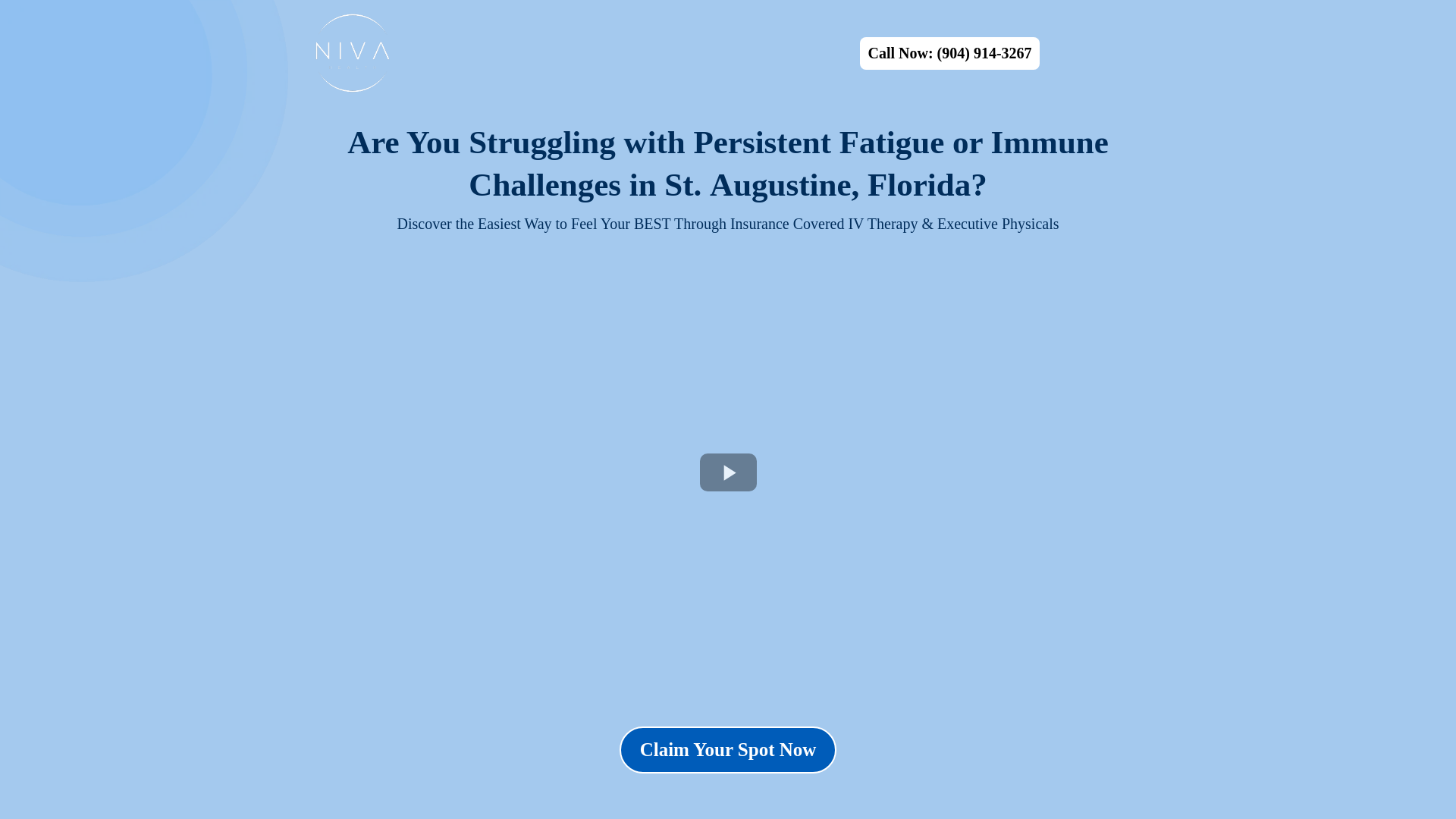 website screenshot of https://niva-staugustine.com/