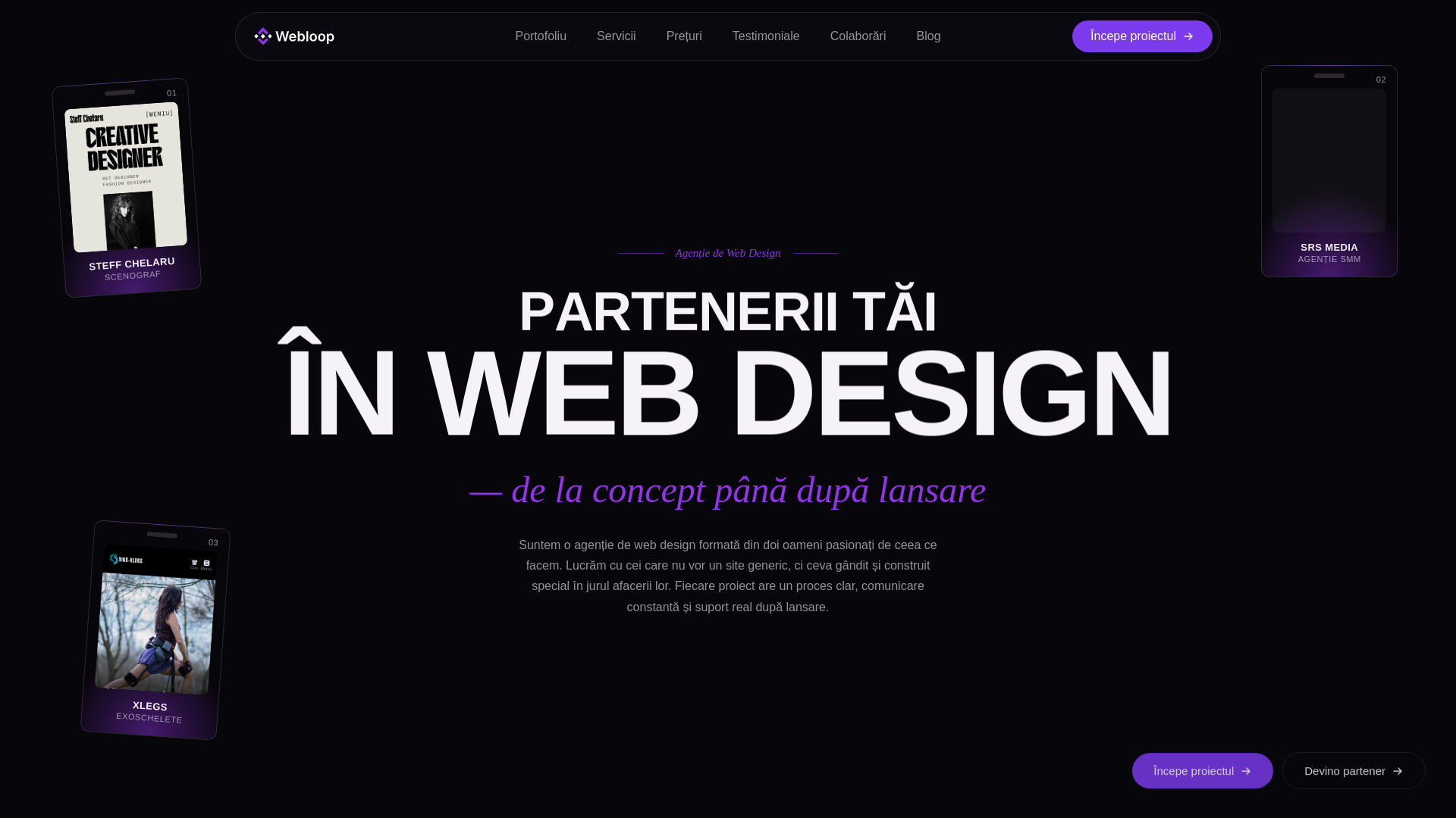 website screenshot of https://webloop-v2.pages.dev/