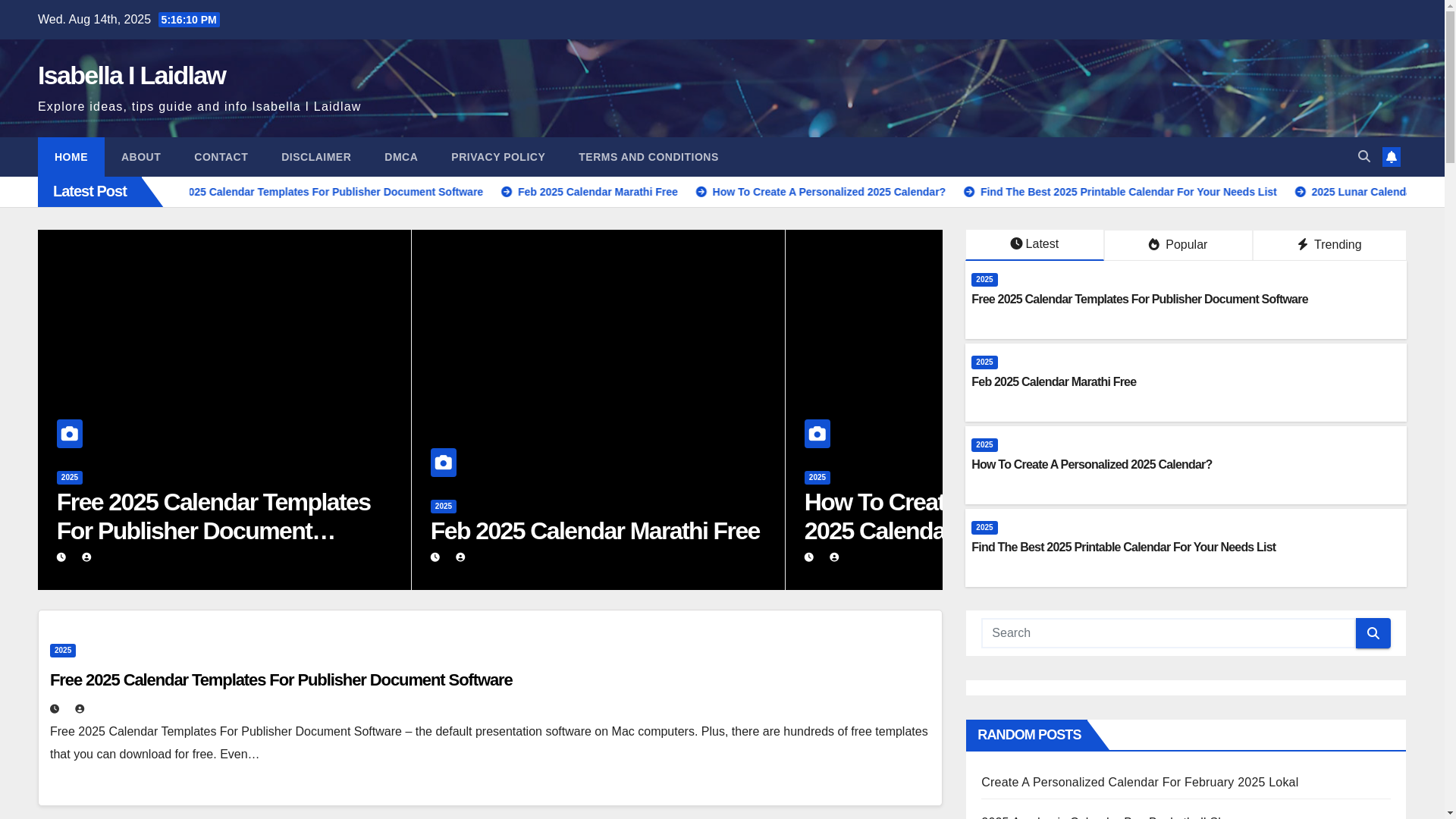 website screenshot of https://isabellailaidlaw.pages.dev/