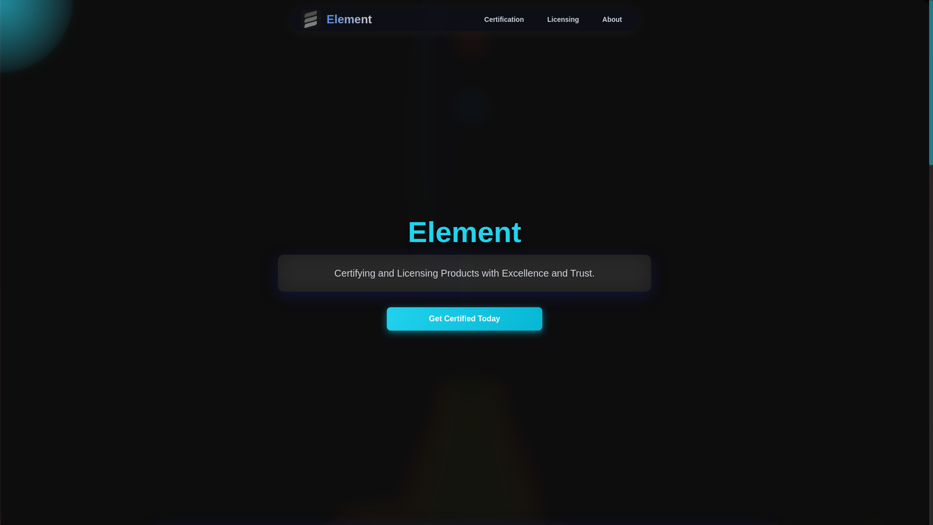 website screenshot of https://elementcr.pages.dev/