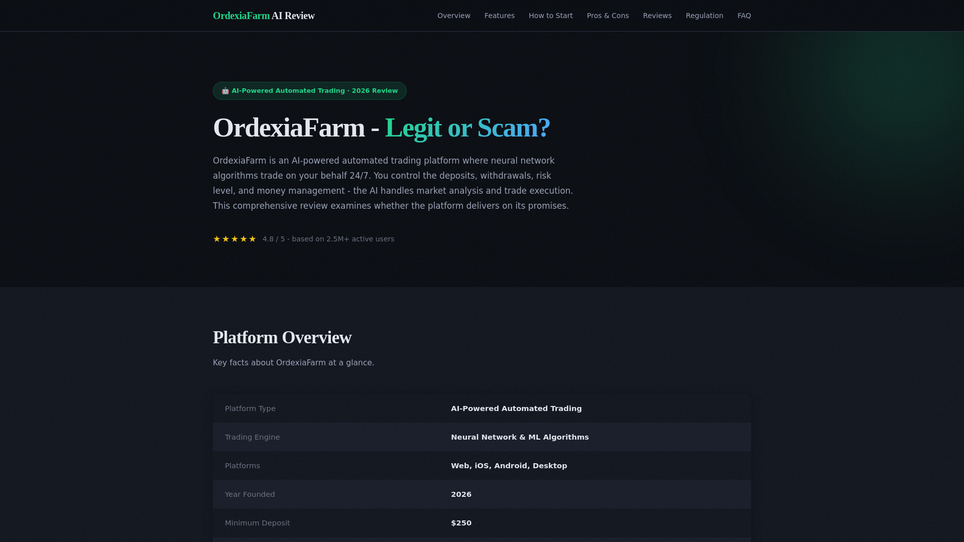 website screenshot of https://ordexiafarm-official.com/