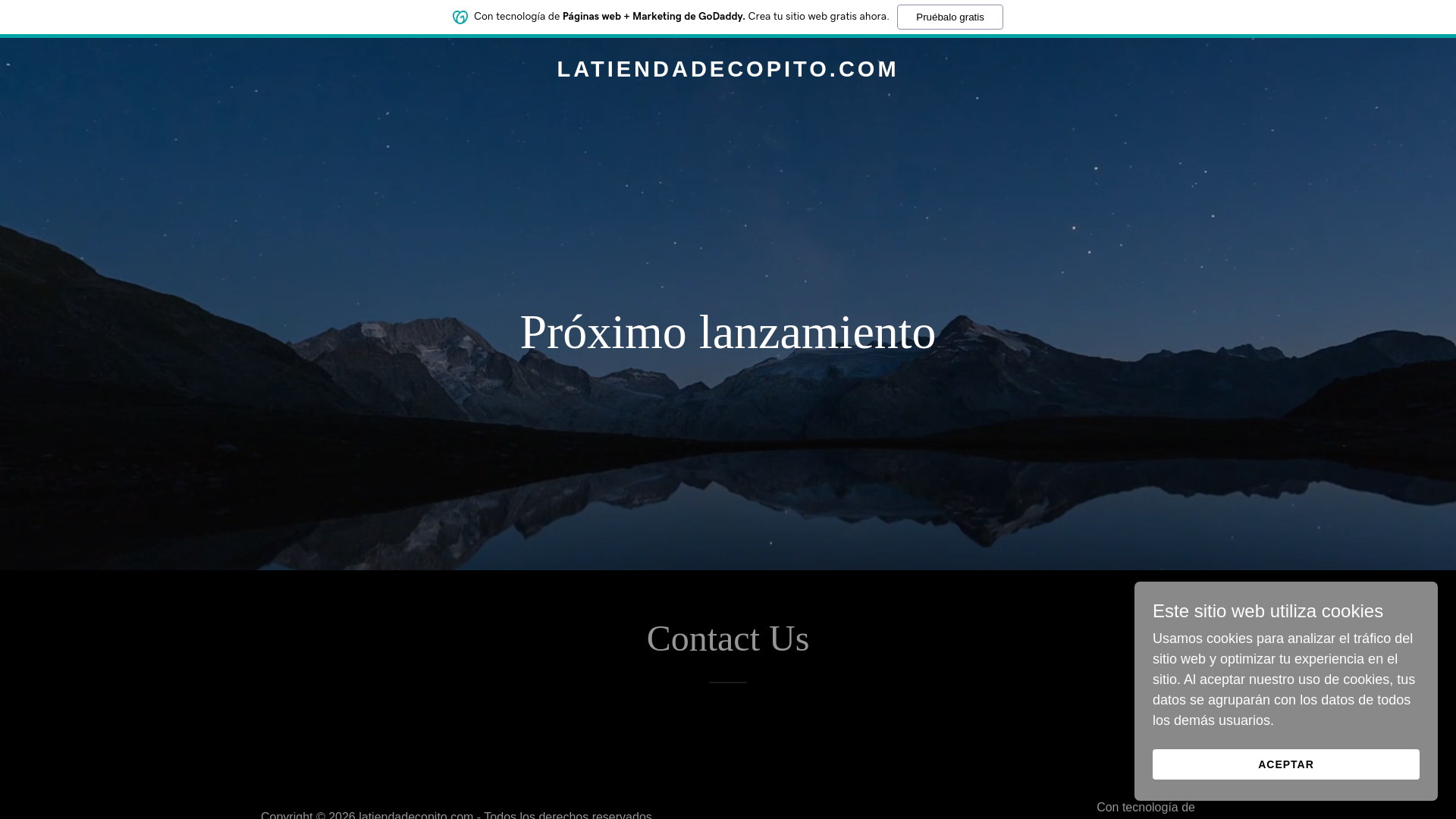 website screenshot of https://latiendadecopito.com/
