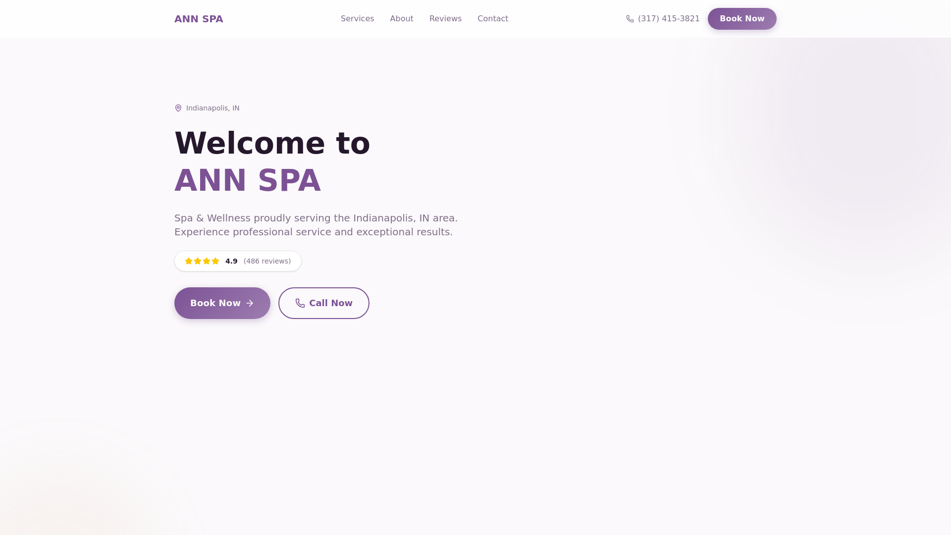 website screenshot of https://luxuria-studios-wi-odev.pages.dev/