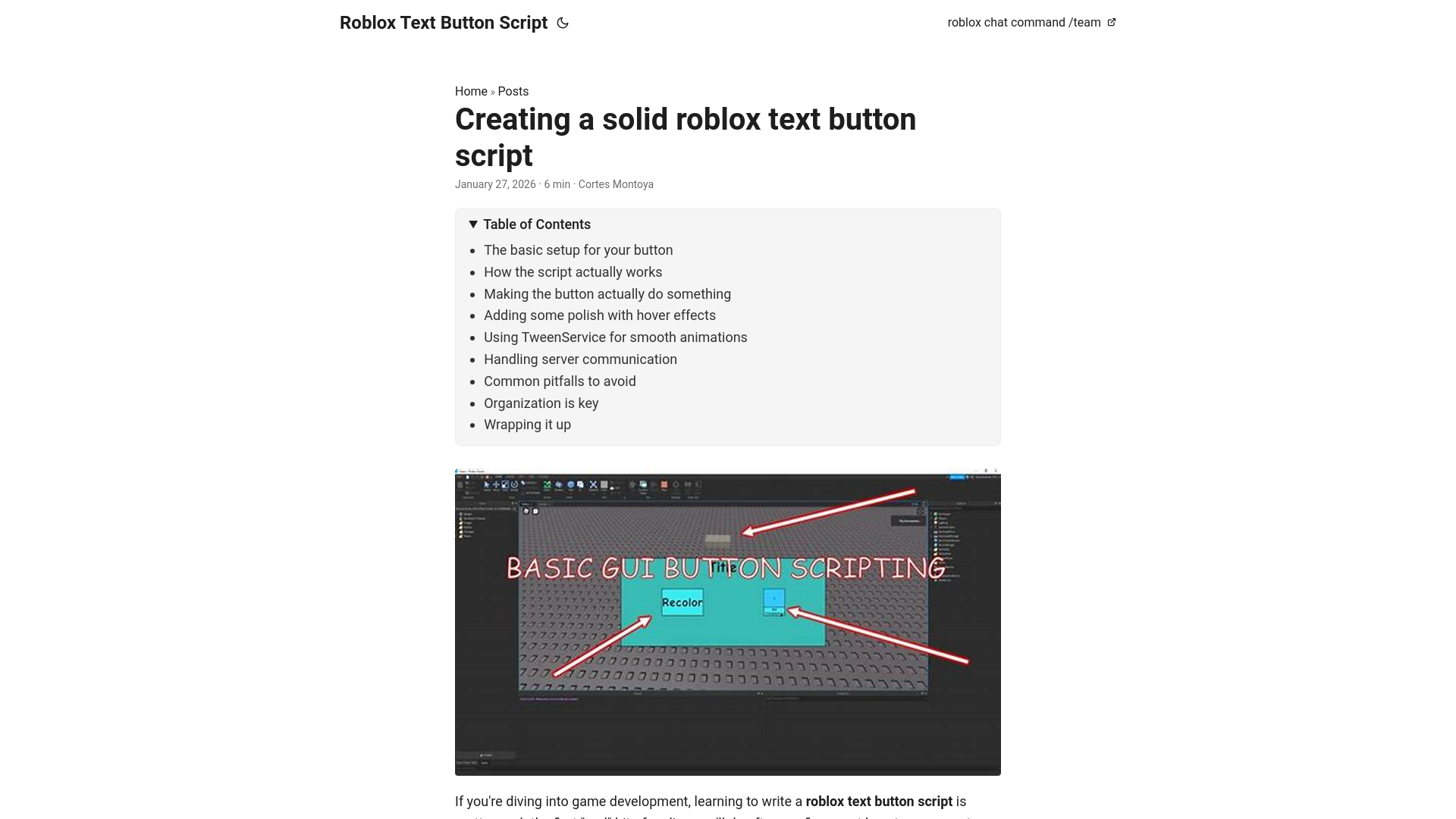 website screenshot of https://roblox-text-button-script.pages.dev/
