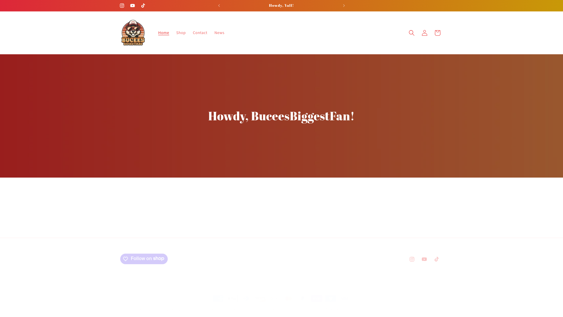 website screenshot of https://biggestfansstop.com/