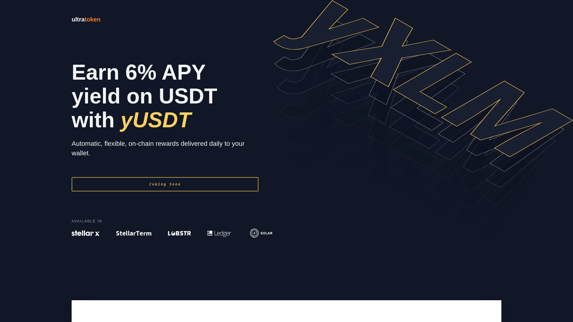 website screenshot of https://ultra-tokens-bridge.pages.dev/