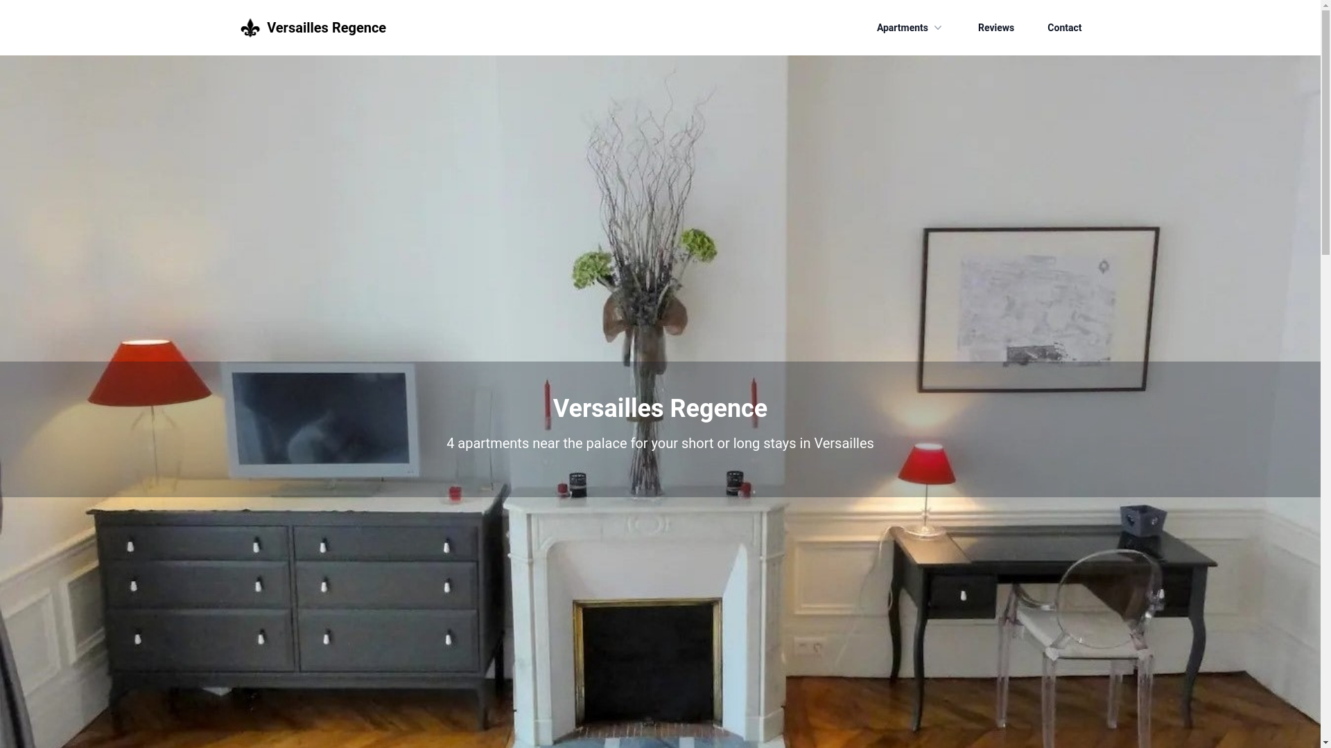 website screenshot of https://versaillesregence-website.pages.dev/