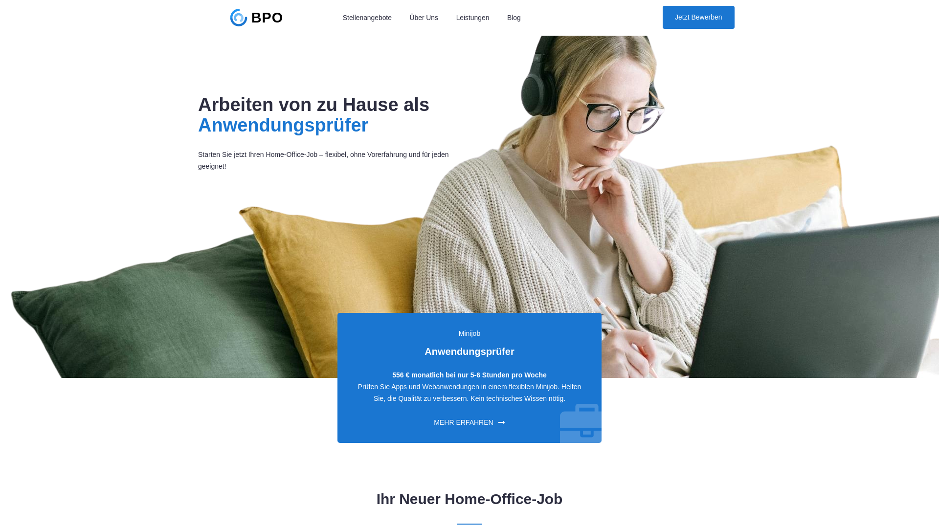 website screenshot of https://bpo-solutions.net/