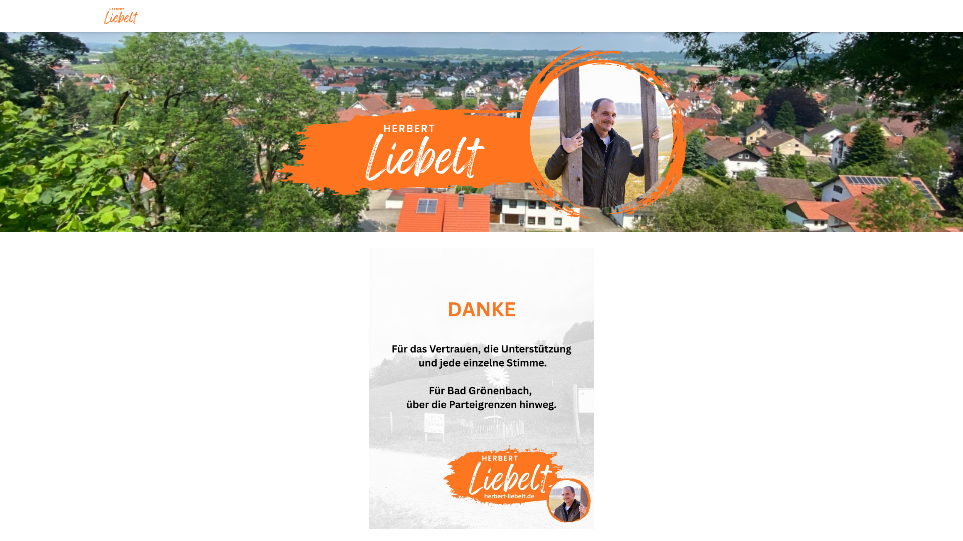 website screenshot of https://herbert-liebelt.de