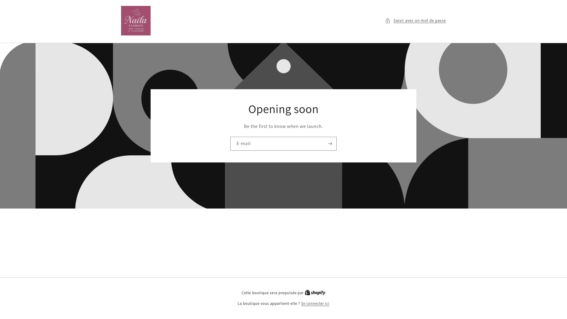 website screenshot of https://nailafashionboutique.com/