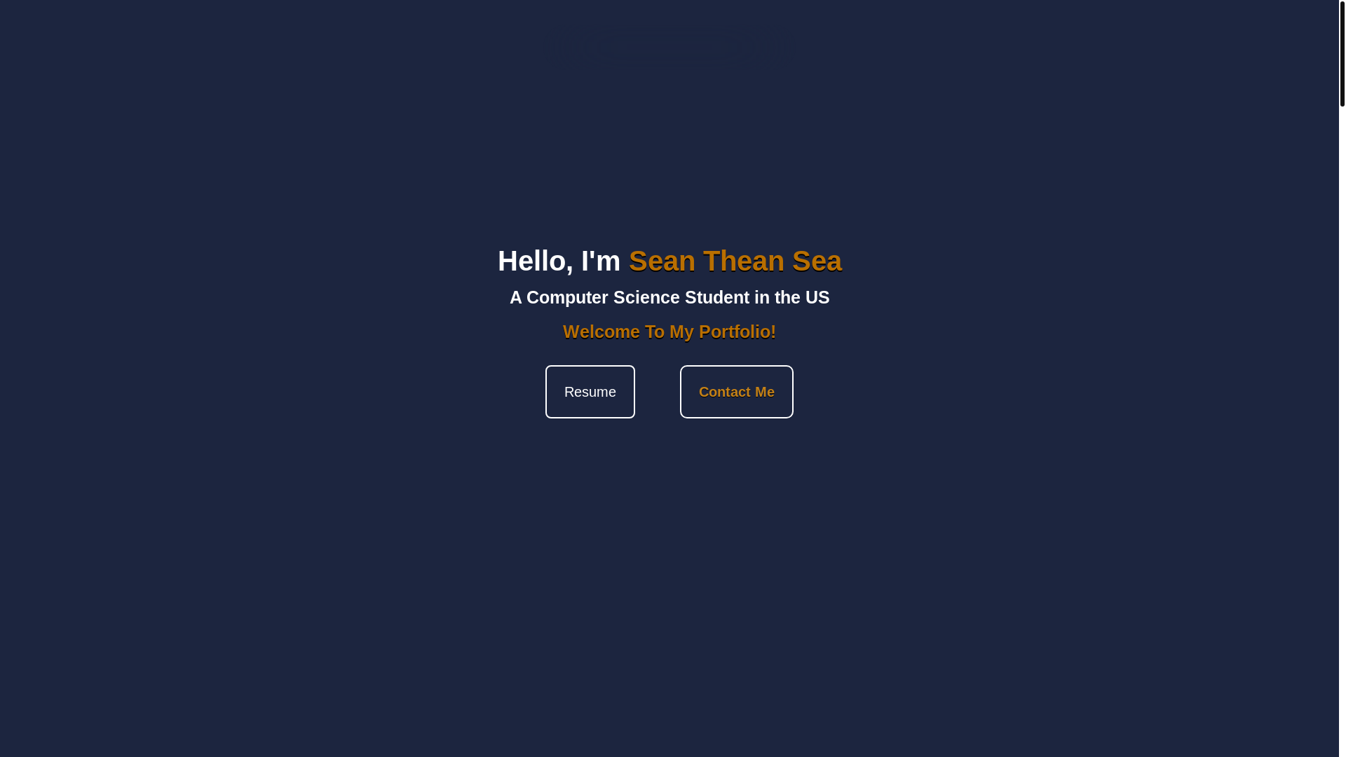 website screenshot of https://seantheansea.pages.dev/
