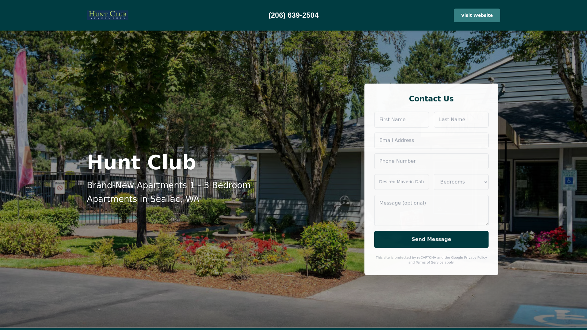 website screenshot of https://site-hunt-club.pages.dev/