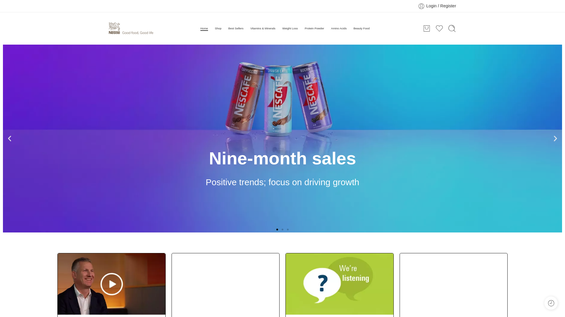 website screenshot of http://nutraresults.com/