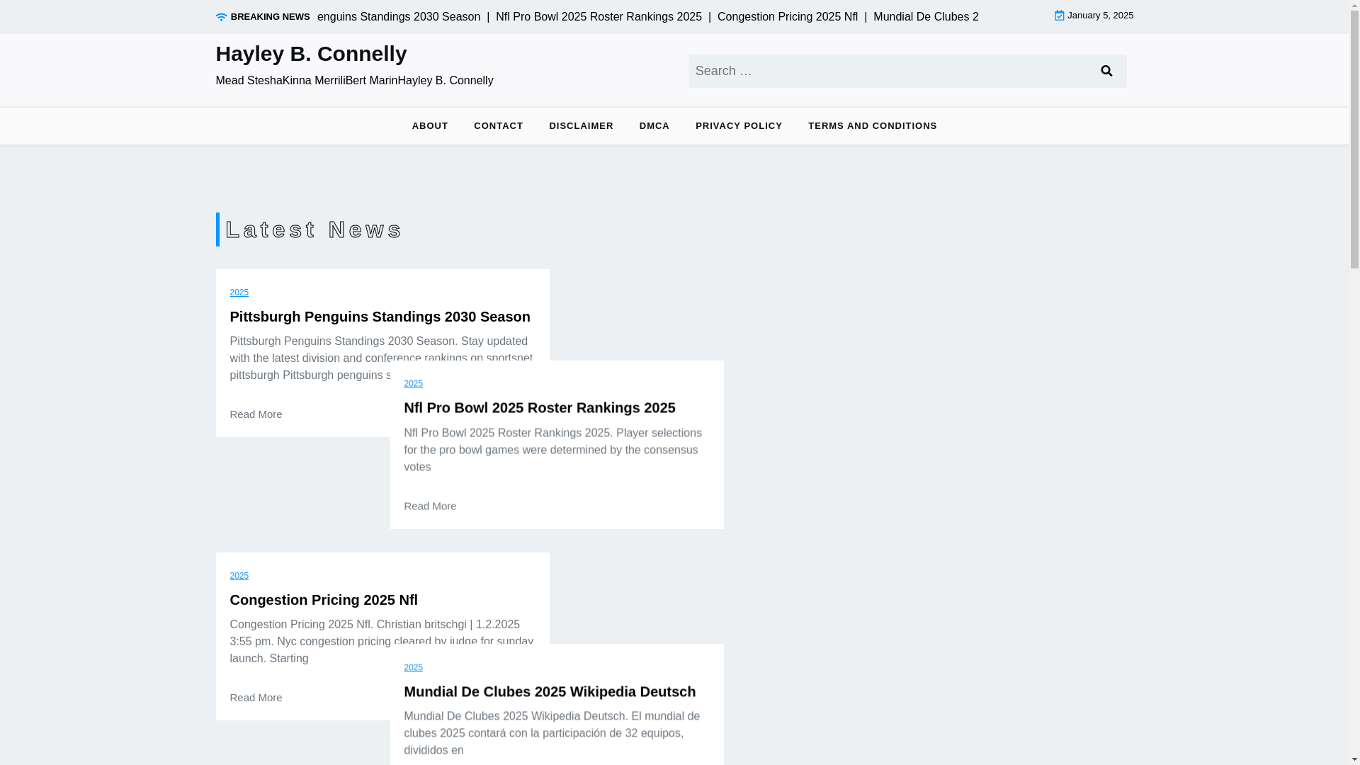 website screenshot of https://hayleybconnelly.pages.dev/