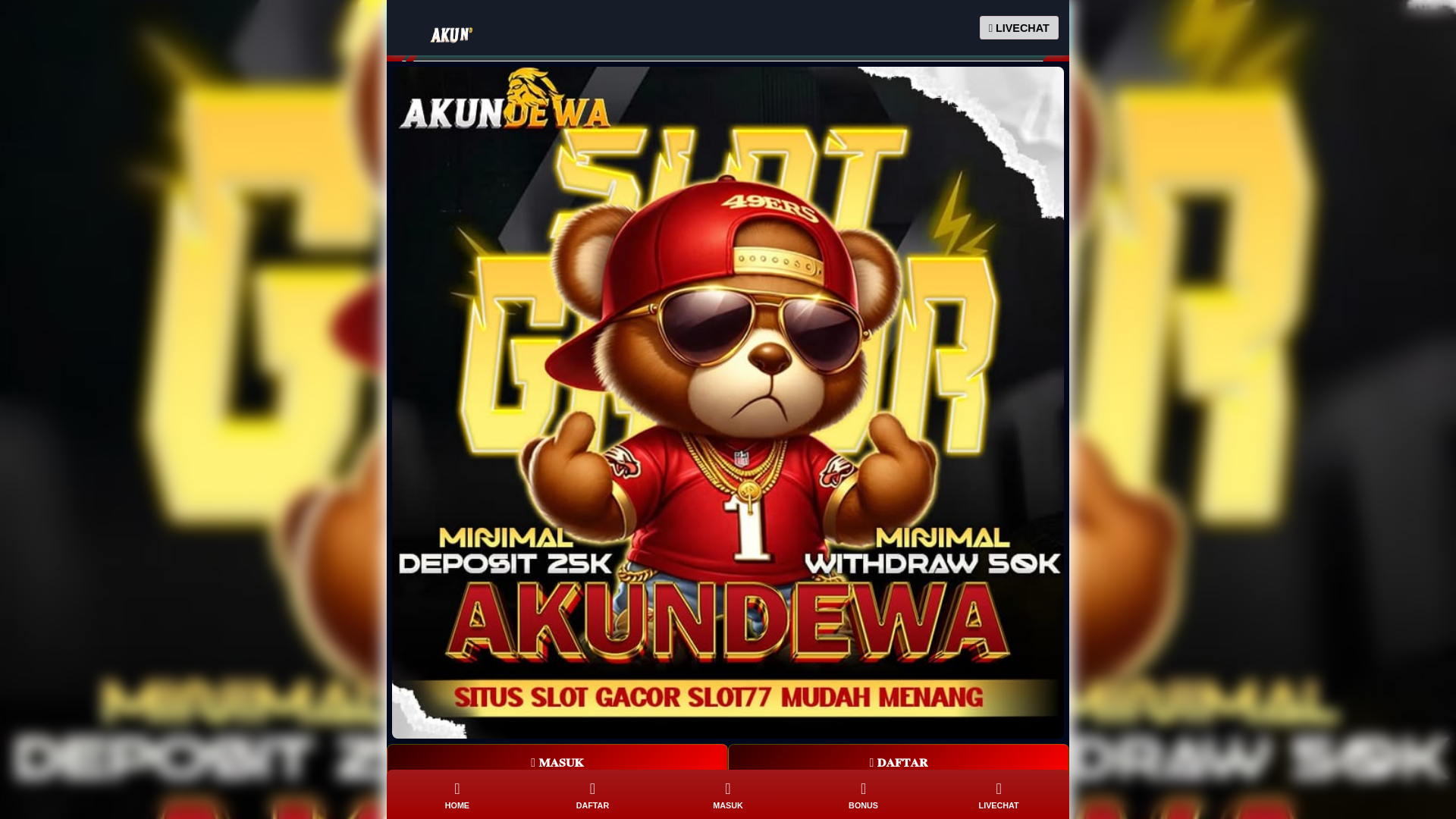 website screenshot of https://magang-6ur.pages.dev/