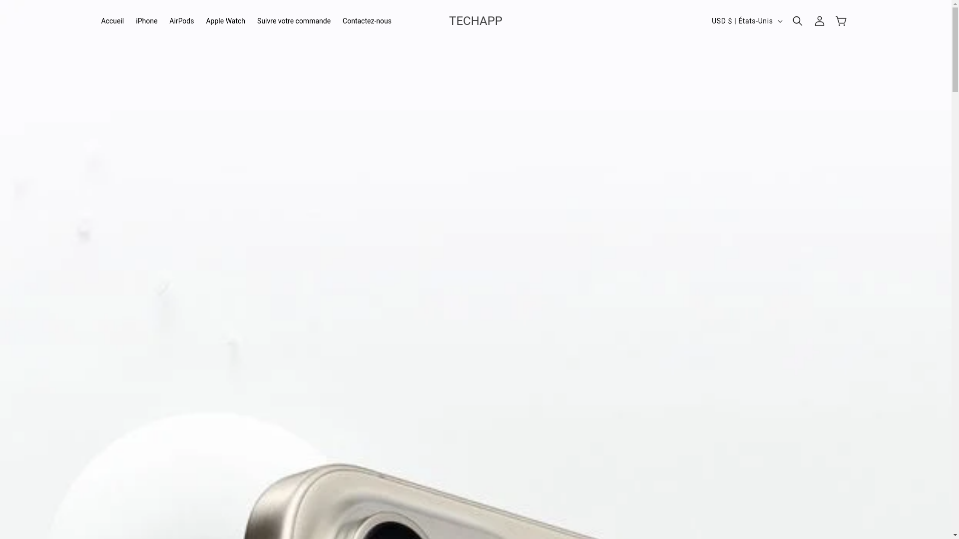 website screenshot of https://tech-app.store/