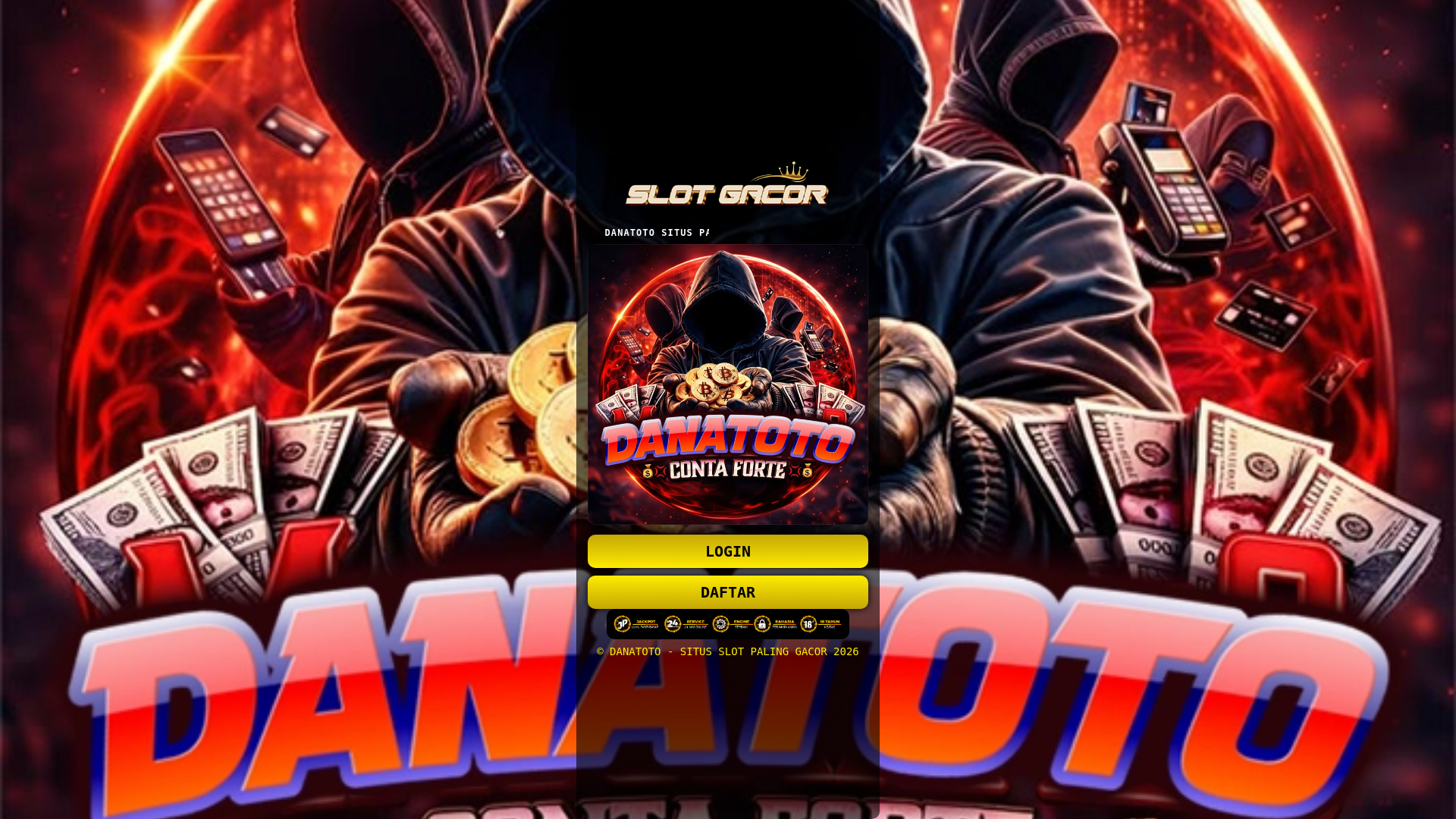 website screenshot of https://eltaco-danatoto.pages.dev/