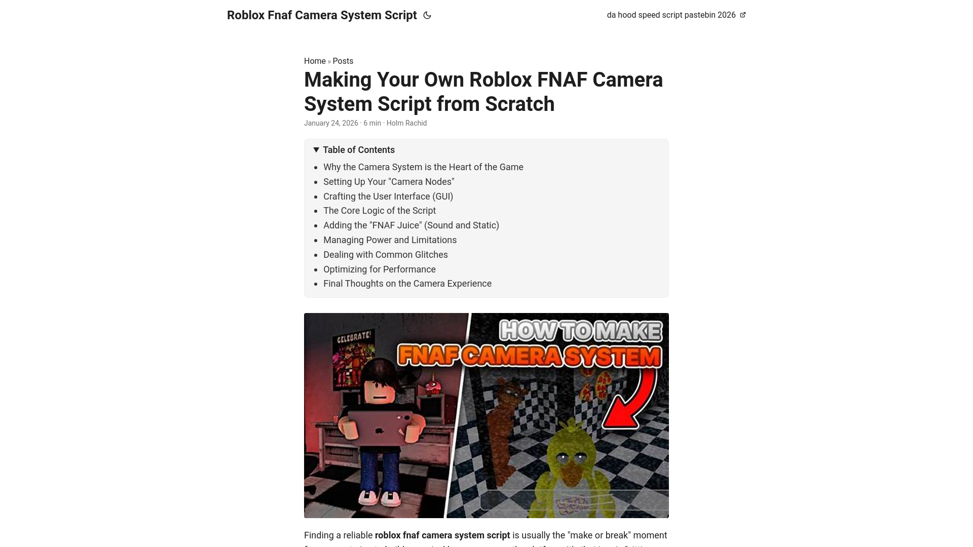 website screenshot of https://robloxfnafcamerasystemscript.pages.dev/