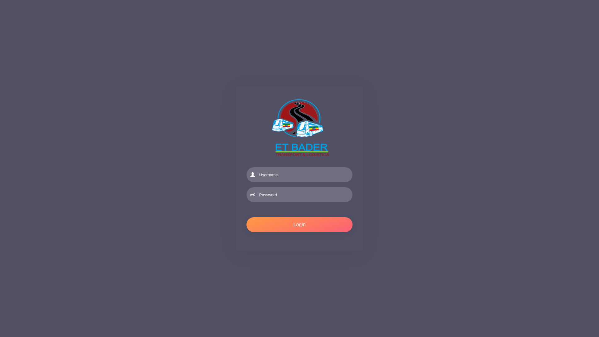 website screenshot of https://badertransportandlogictics.com/