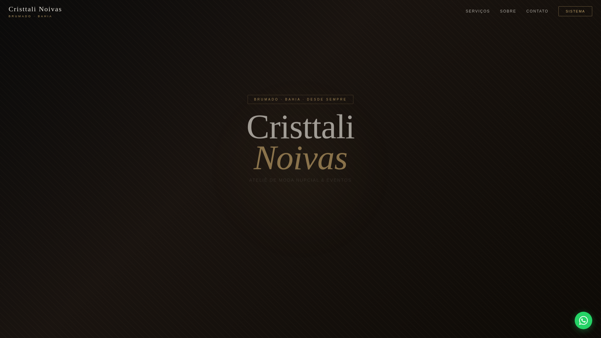 website screenshot of https://cristtalinoivas.com.br/