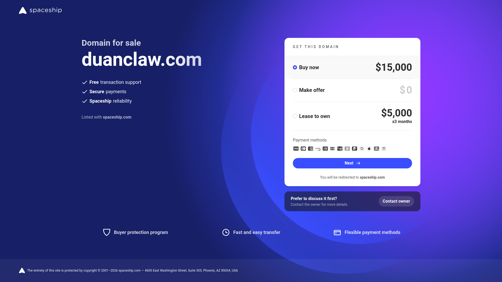 website screenshot of https://duanclaw.com/