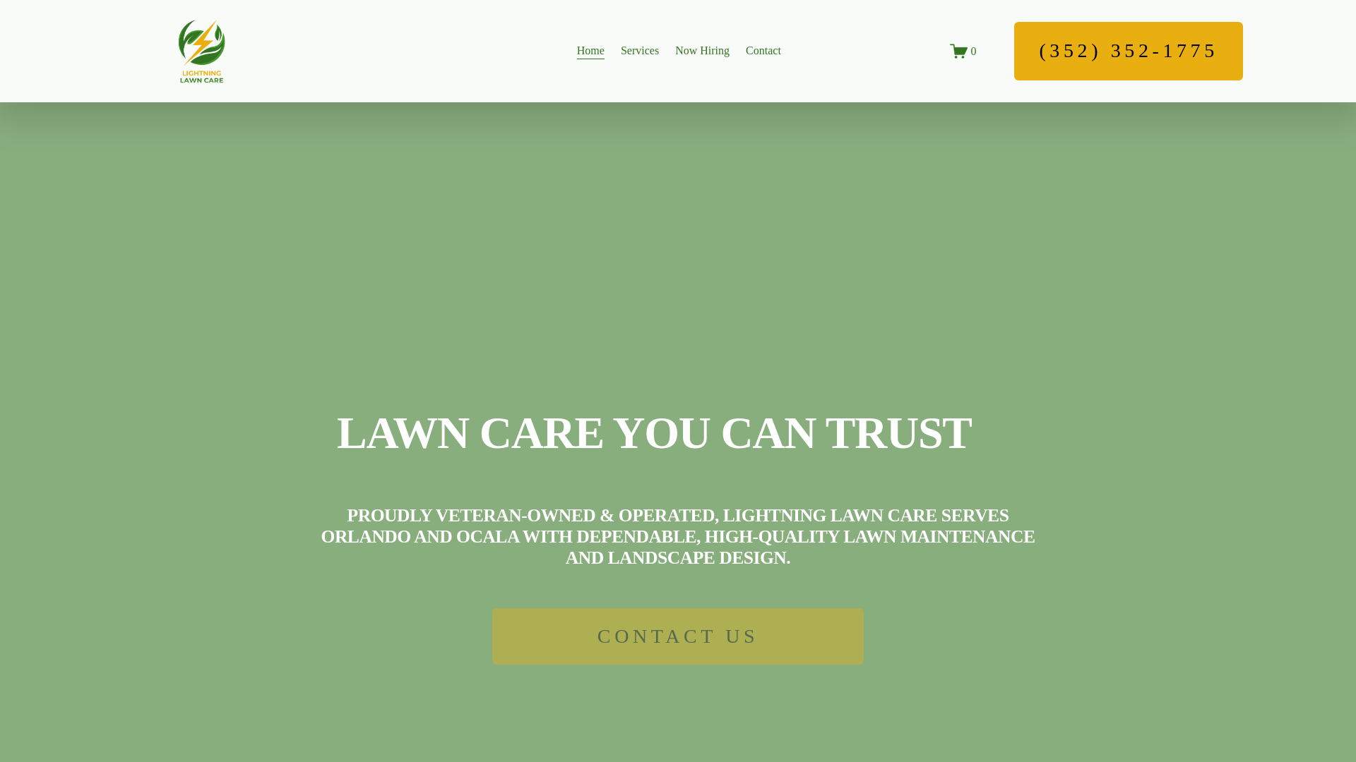 website screenshot of https://yardmaintenancepro.com