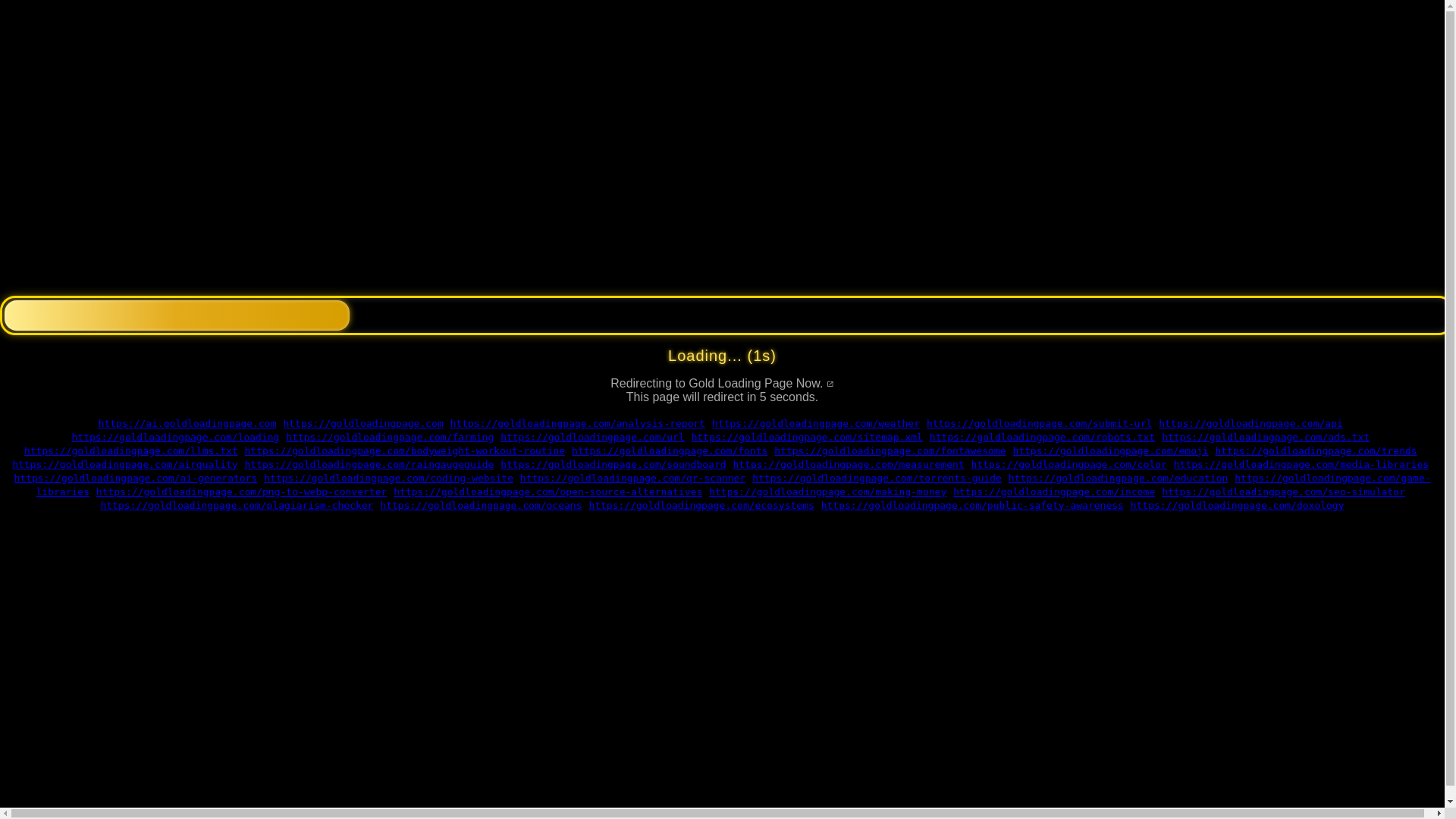 website screenshot of https://gold-landing-page-loading.pages.dev/