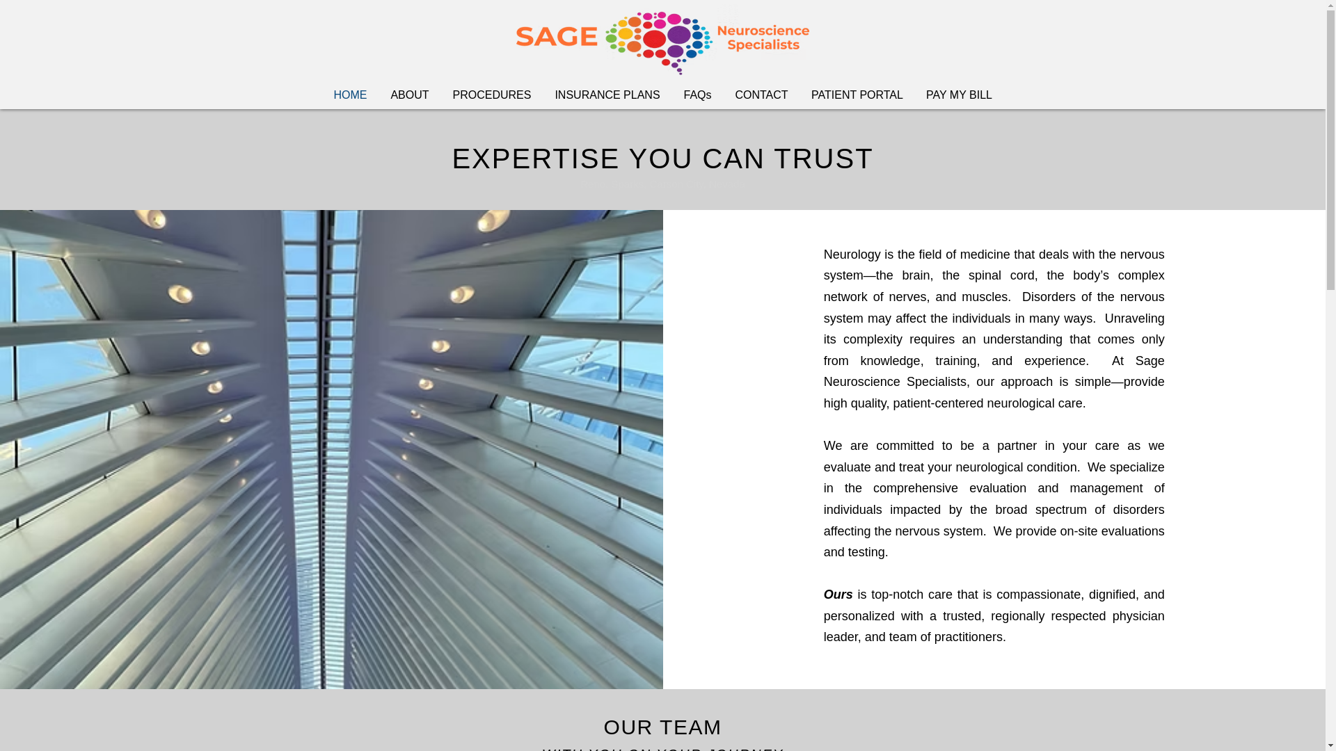 website screenshot of https://brightsageneuroscience.org/