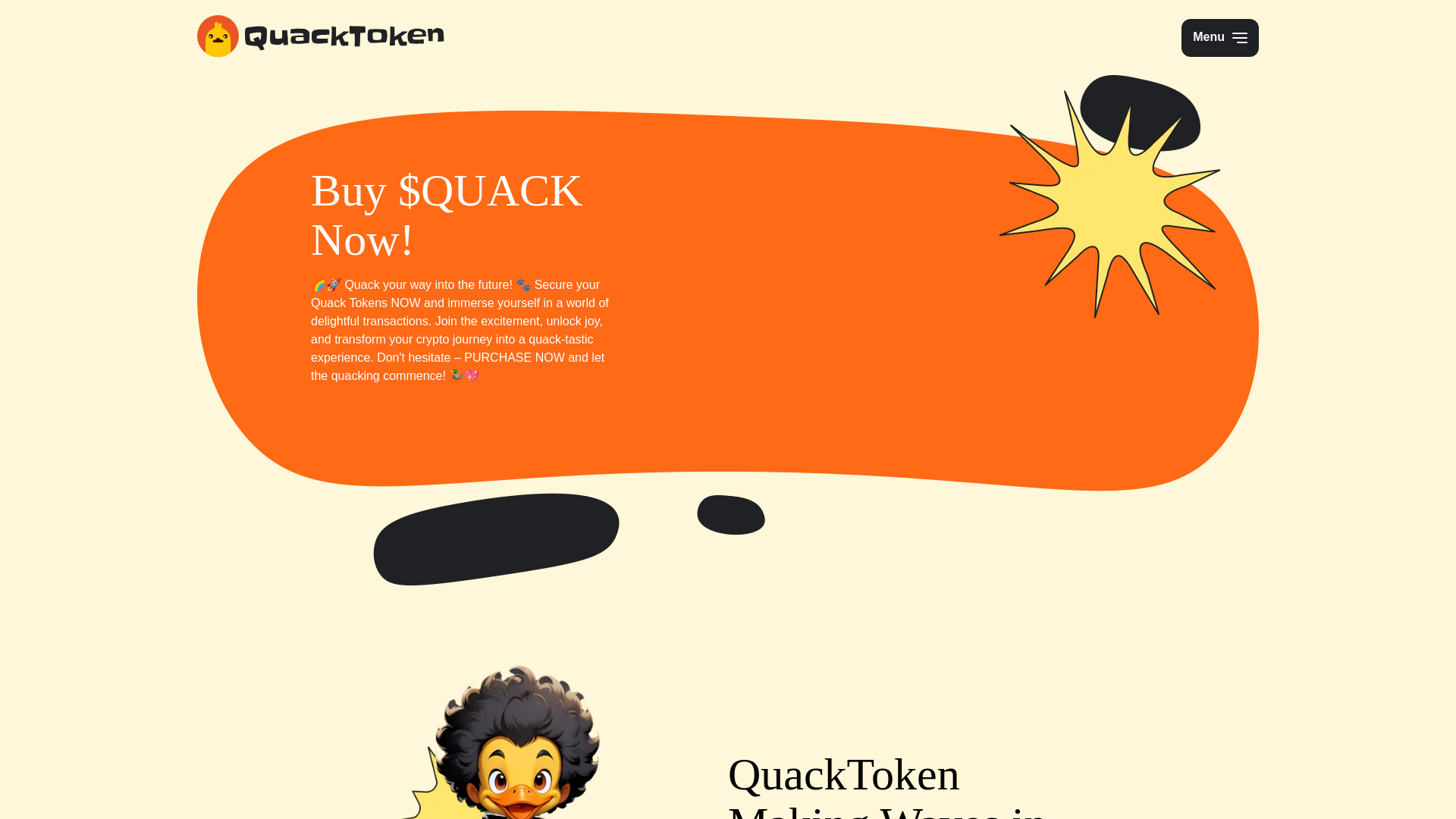 website screenshot of https://duck-purchase-website.pages.dev