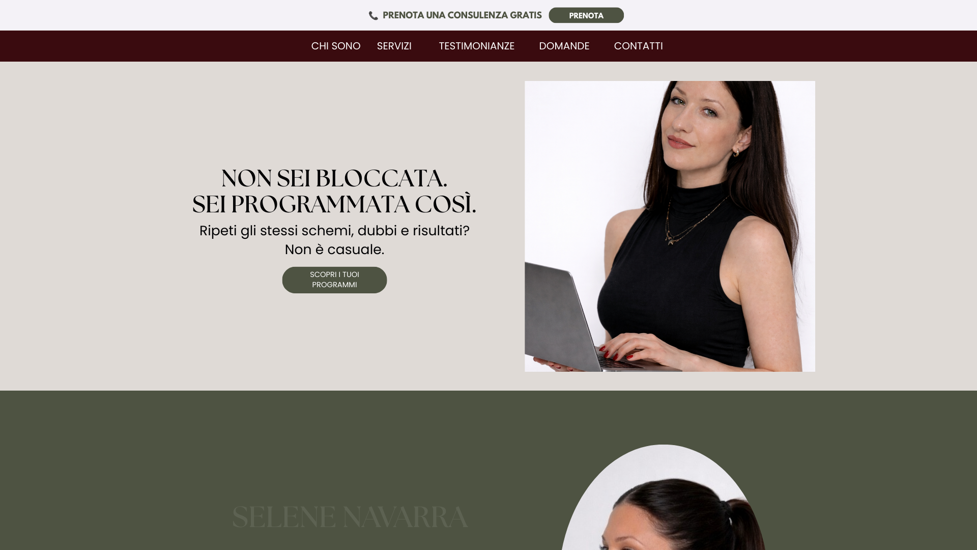 website screenshot of https://tidolechiavidelsuccesso.it