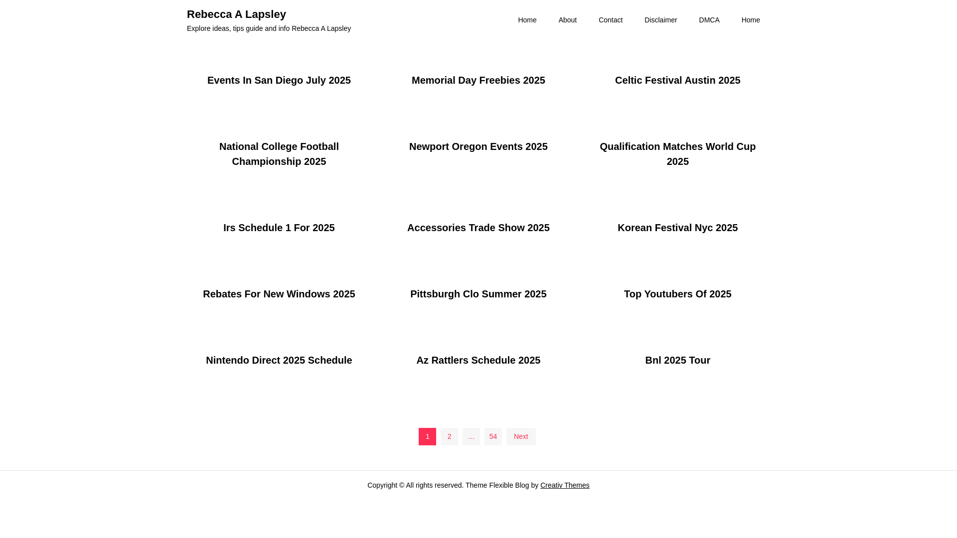 website screenshot of https://rebeccaalapsley.pages.dev/