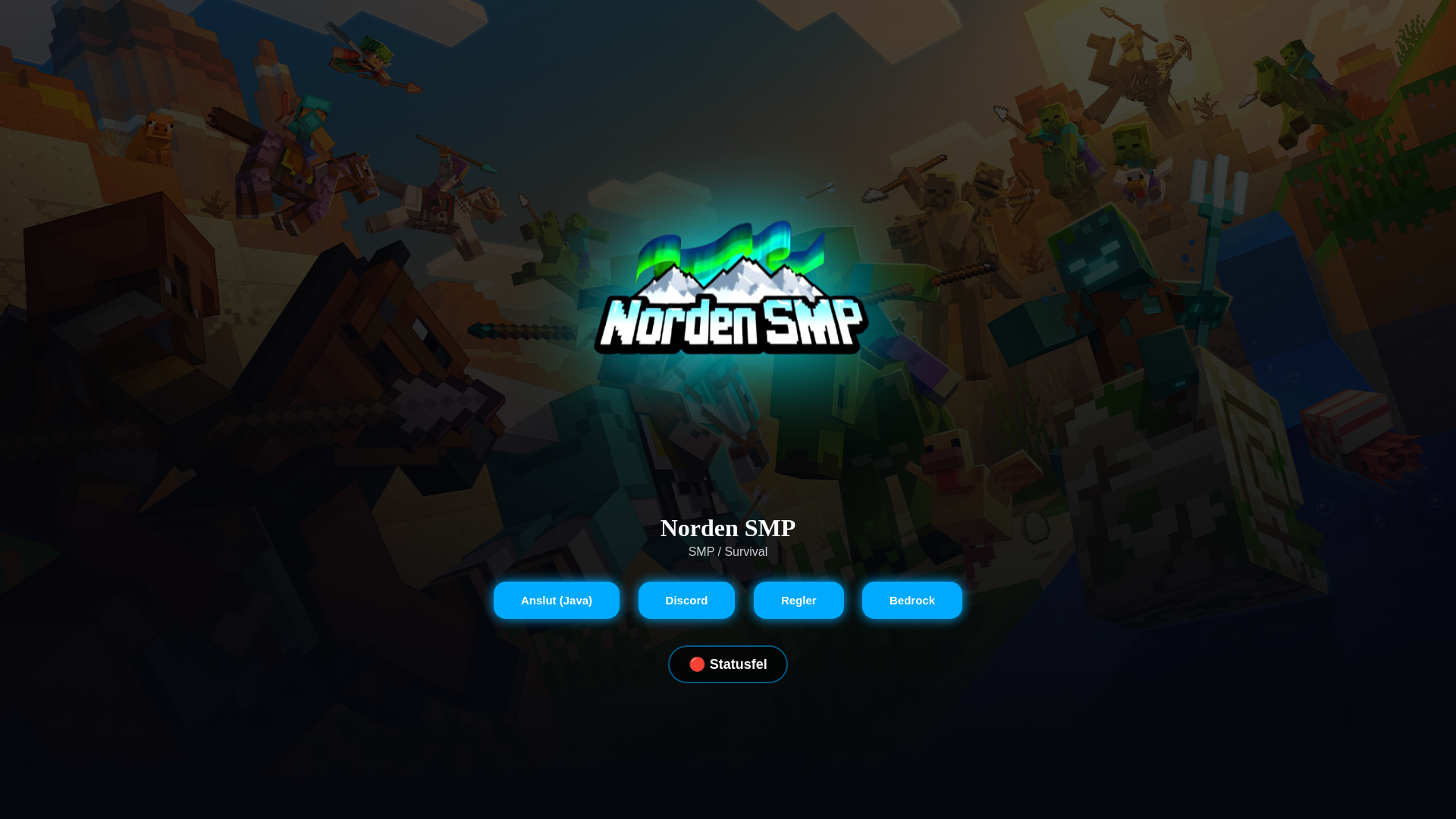 website screenshot of https://nordensmp.pages.dev/
