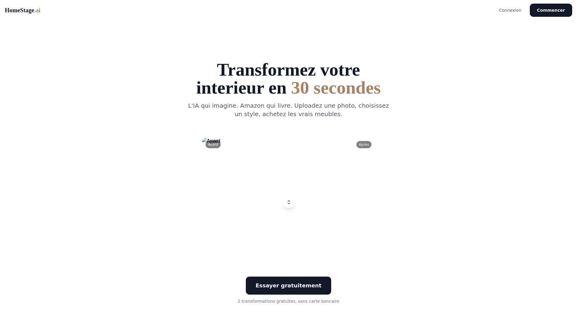 website screenshot of https://homestageai.pages.dev/