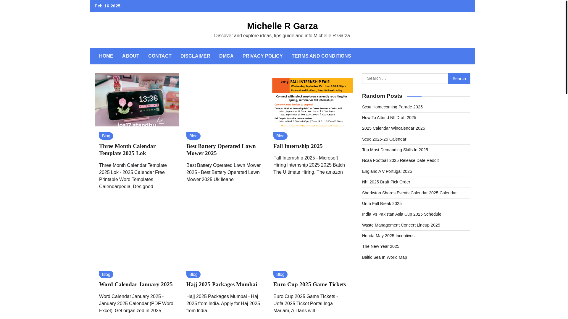 website screenshot of https://michellergarzal.pages.dev/