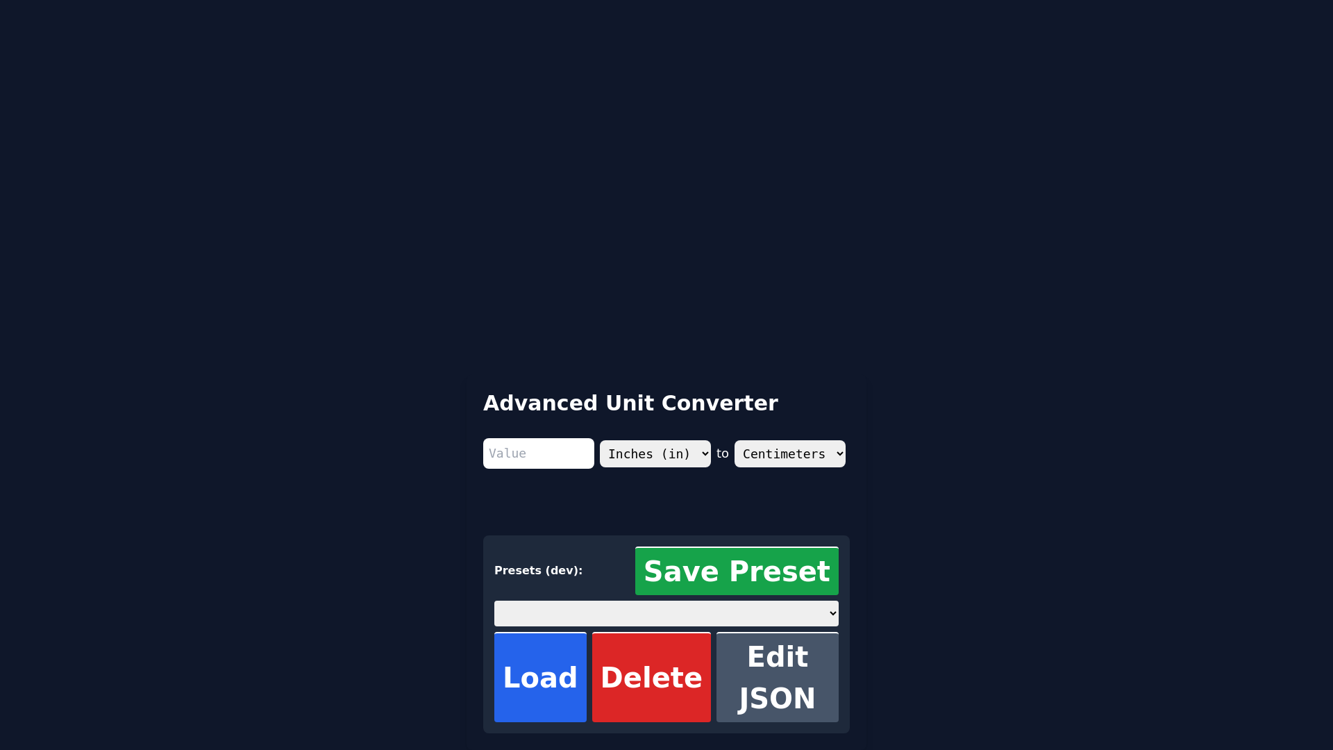 website screenshot of https://unitconverter-4fc.pages.dev/