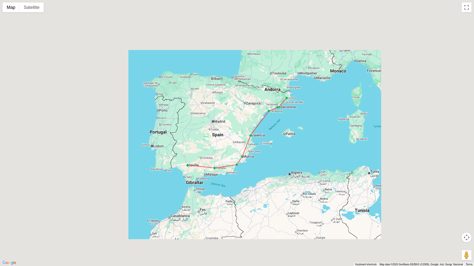 website screenshot of https://photos-to-trip-map.pages.dev/