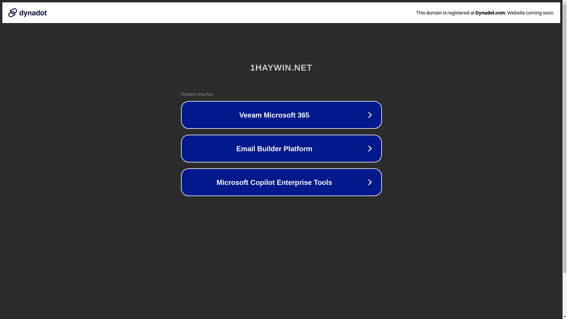 website screenshot of https://1haywin.net/