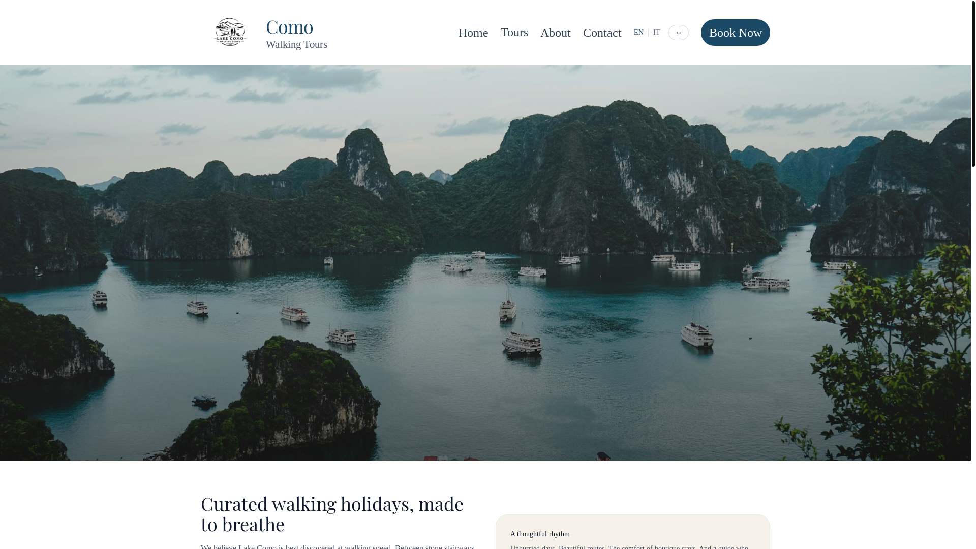 website screenshot of https://hikelakecomo-com-nextjs.pages.dev/