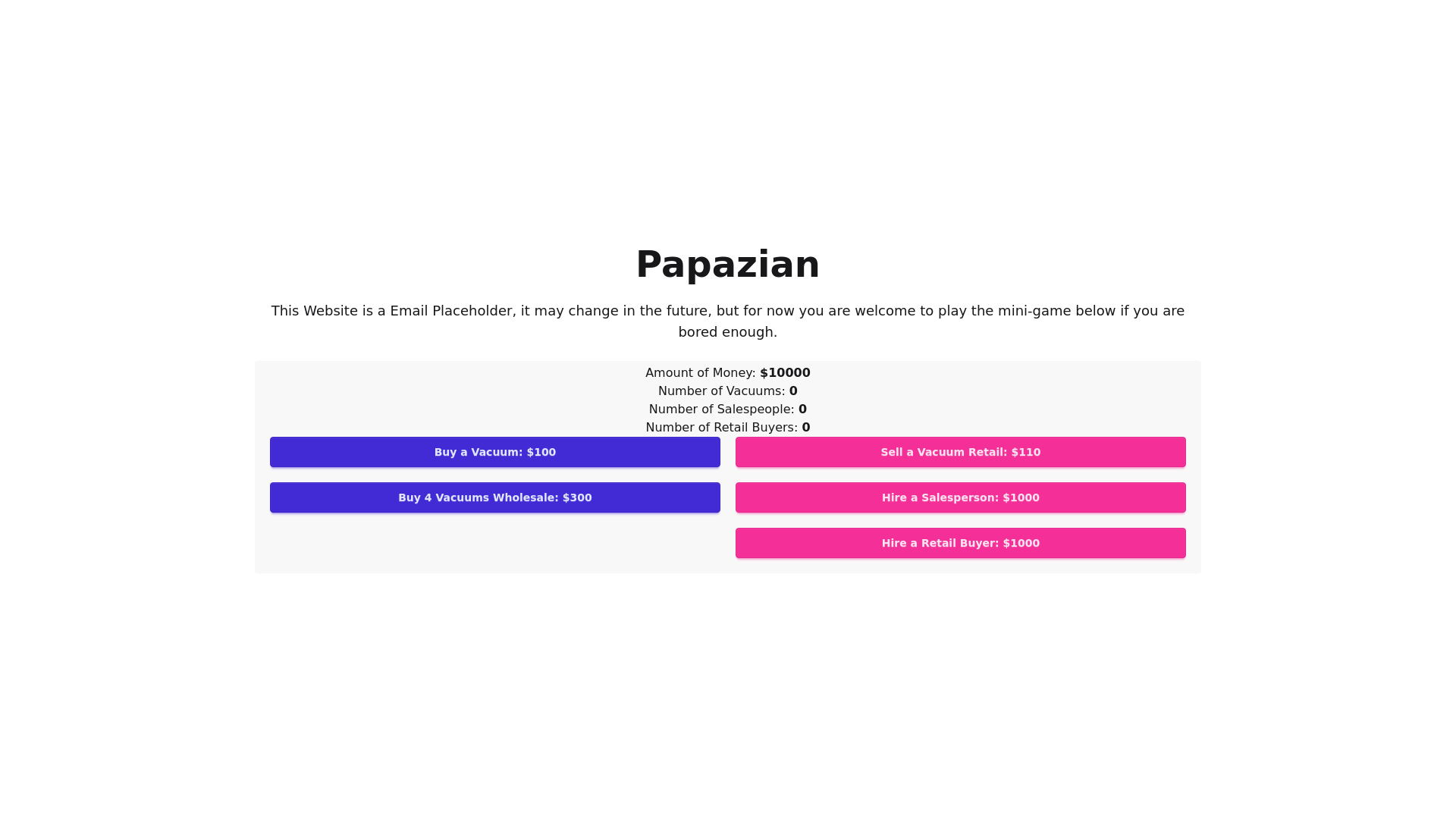 website screenshot of https://papazianwebsite.pages.dev/
